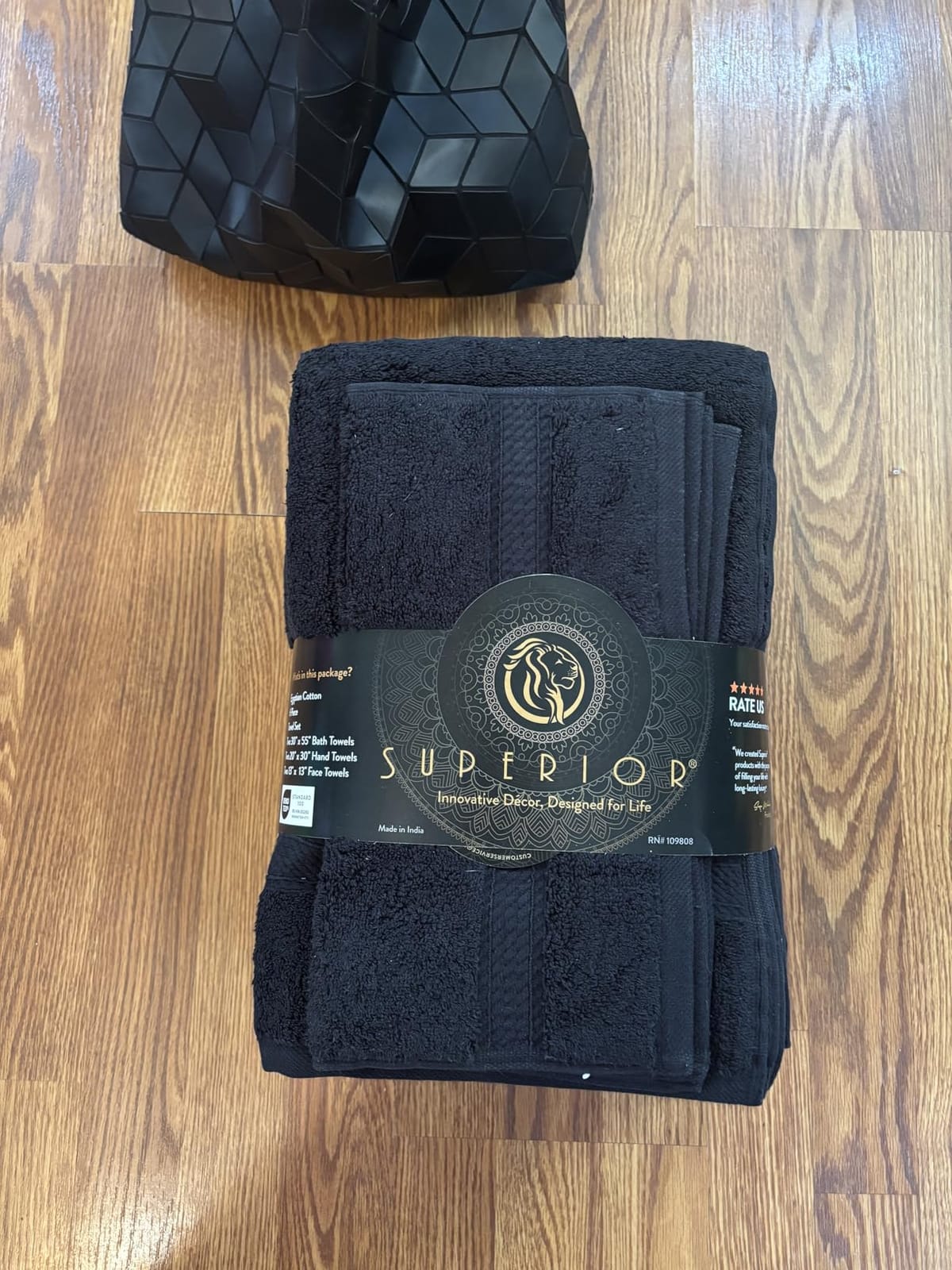 SUPERIOR Egyptian Cotton Ultra Plush & Absorbent, 6 Piece Set, Latte | Quick Dry, Soft Luxury Towel Set, Bath Essentials, Guest Bath, Spa, 2 Bath, 2 Hand, 2 Face Towels, Madeline Towels customer photo 1