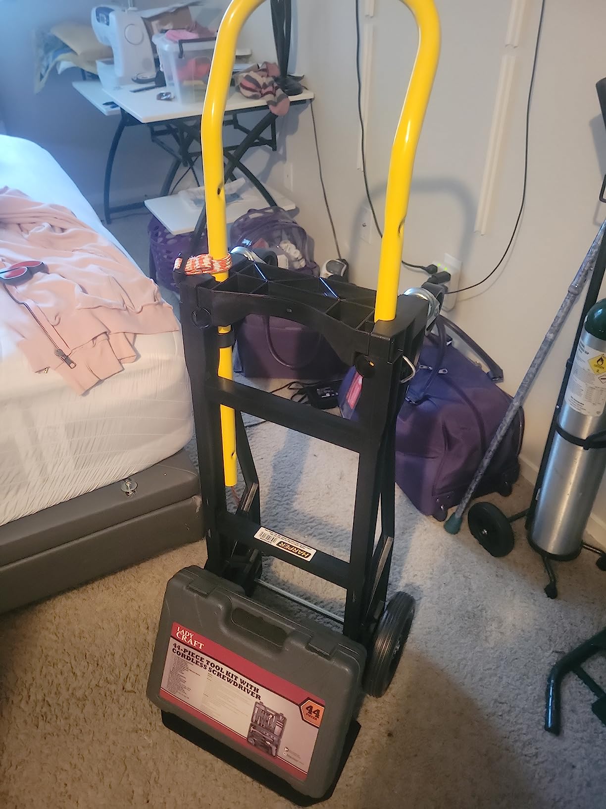 Harper Trucks Convertible Nylon Hand Truck w/ Stair Glides, 300lb Dolly & 400lb Cart Limit customer photo 1