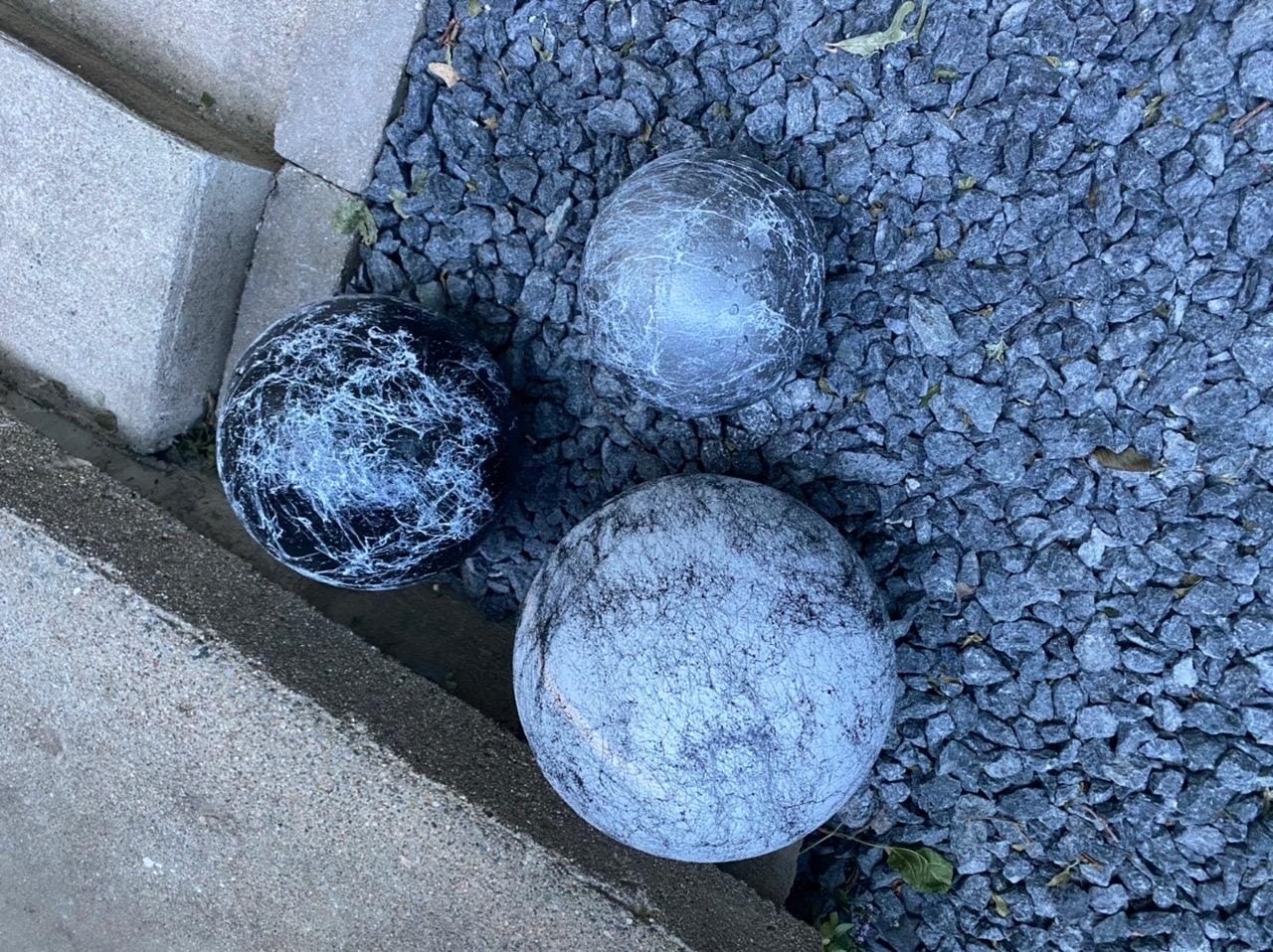 10 Inch Half Ball Sphere Plastic Craft Mold use with Concrete or Cement for Making Garden Stones 7013 customer photo 2