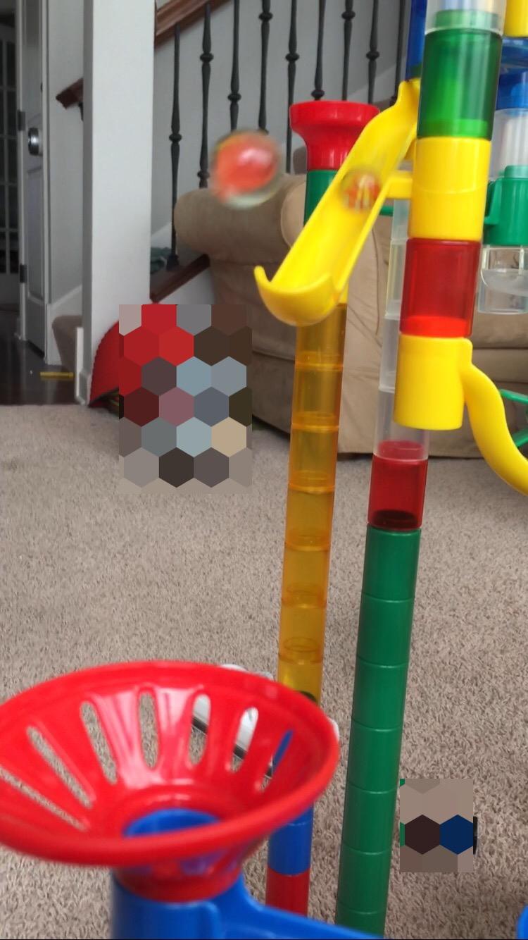 MindWare Mega Marble Run Building Set - 215 Durable Pieces and 40 Marbles customer photo 2