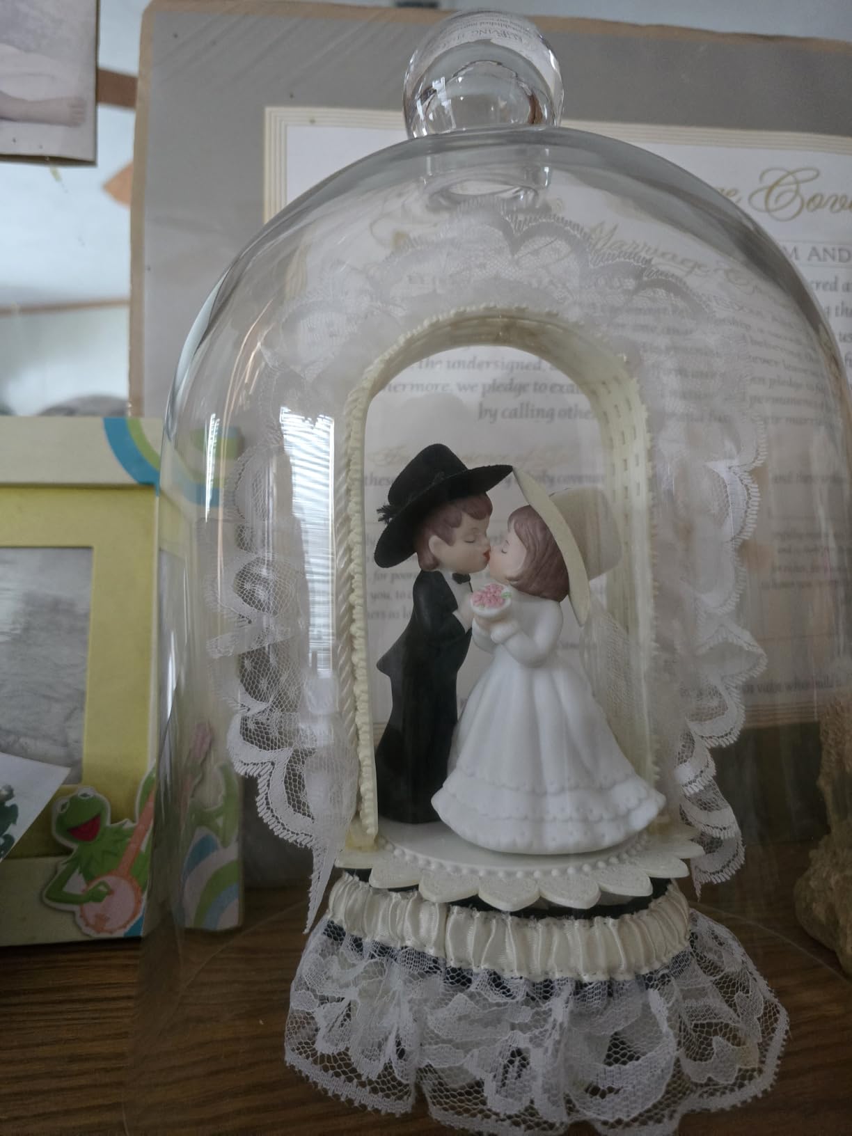 CYS EXCEL Glass Bell Dome Cloche (H:16