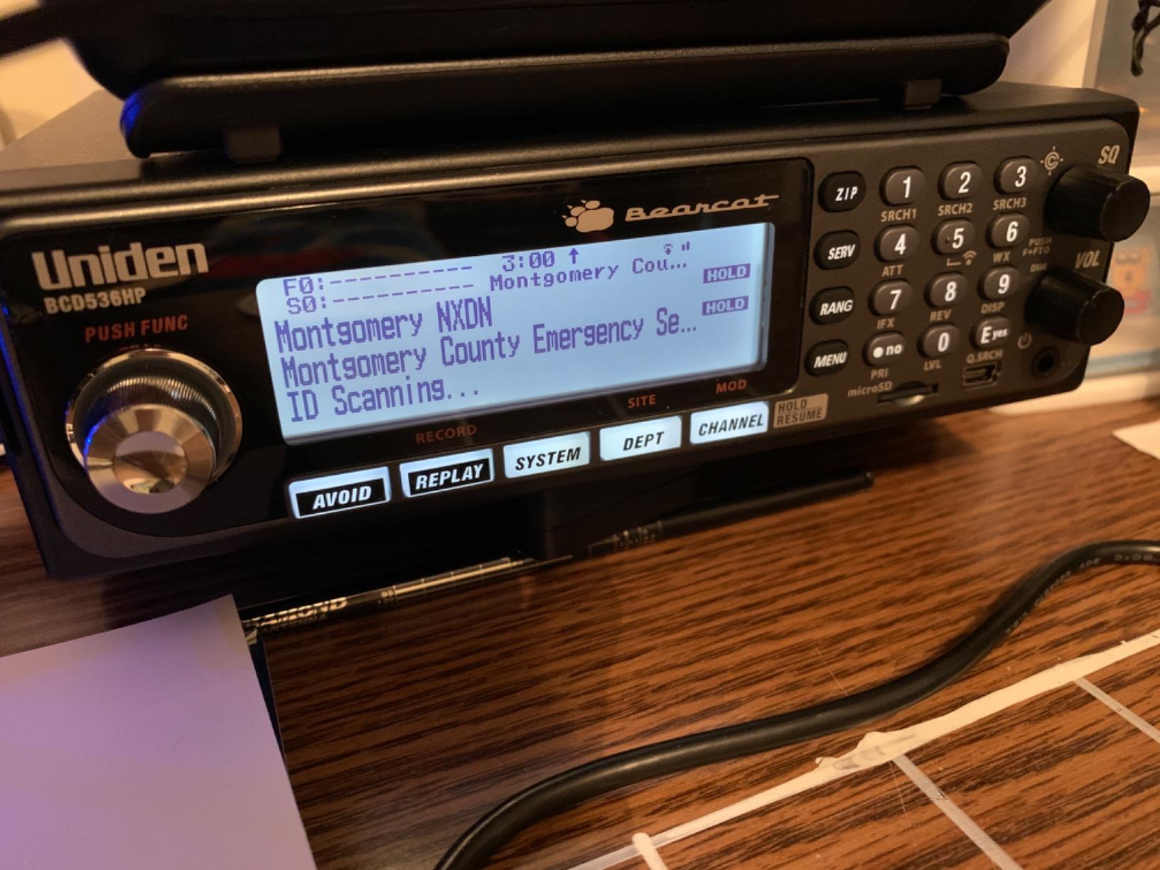 Uniden BCD536HP HomePatrol Series Digital Phase 2 Base/Mobile Scanner with HPDB and Wi-Fi. Simple Programming, TrunkTracker V, S.A.M.E. Emergency/Weather Alert. Covers USA and Canada. customer photo 2