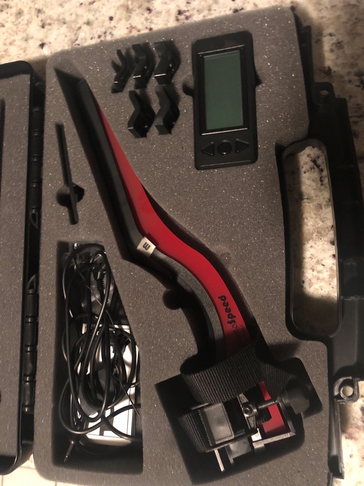 V3 Barrel-Mounted Ballistics Chronograph Kit, Black, Hardcase | With Hard Case customer photo 1