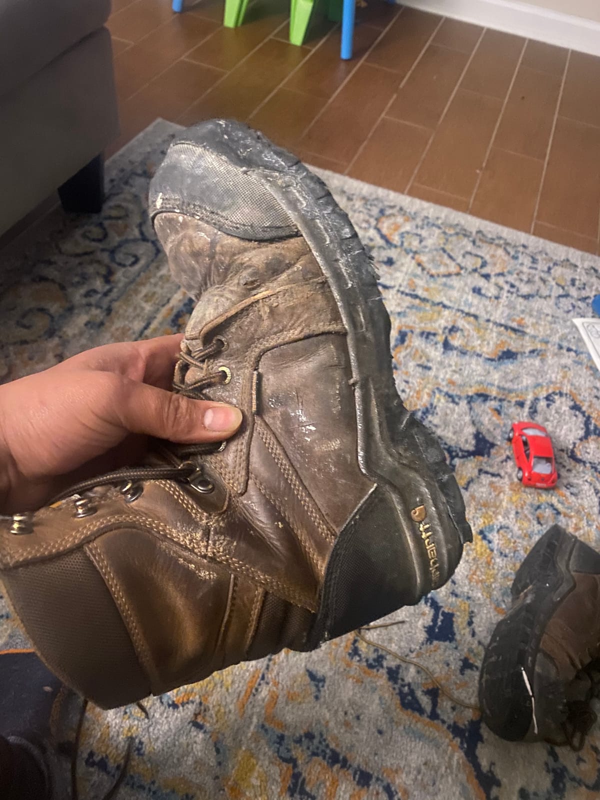 Carhartt Men's Rugged Flex Waterproof Insulated Boots customer photo 1
