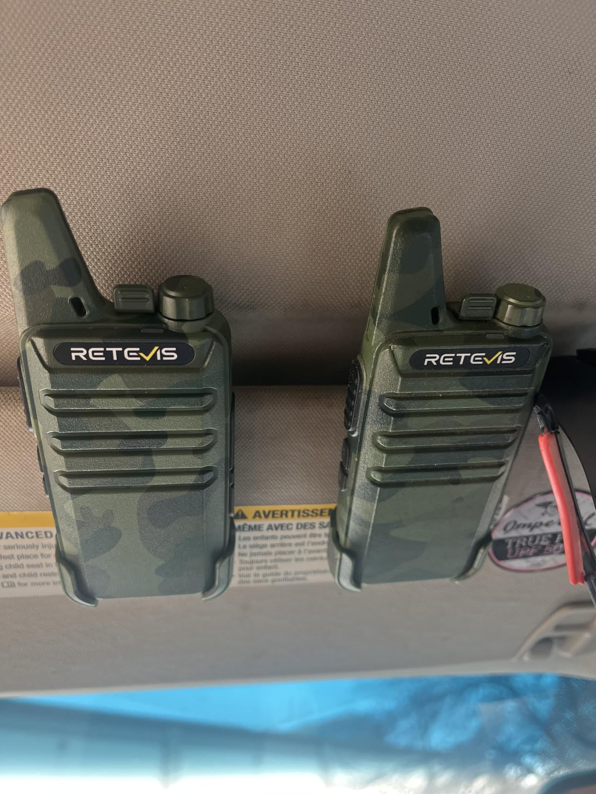 Retevis RT22 Compact & Lightweight FRS Walkie Talkies Long Range (4 Pack) | For Small Business, Camping, Hiking, Cruise, Safe Short Antenna, Comfortable to Carry, Loud & Clear Audio, USB-C customer photo 1