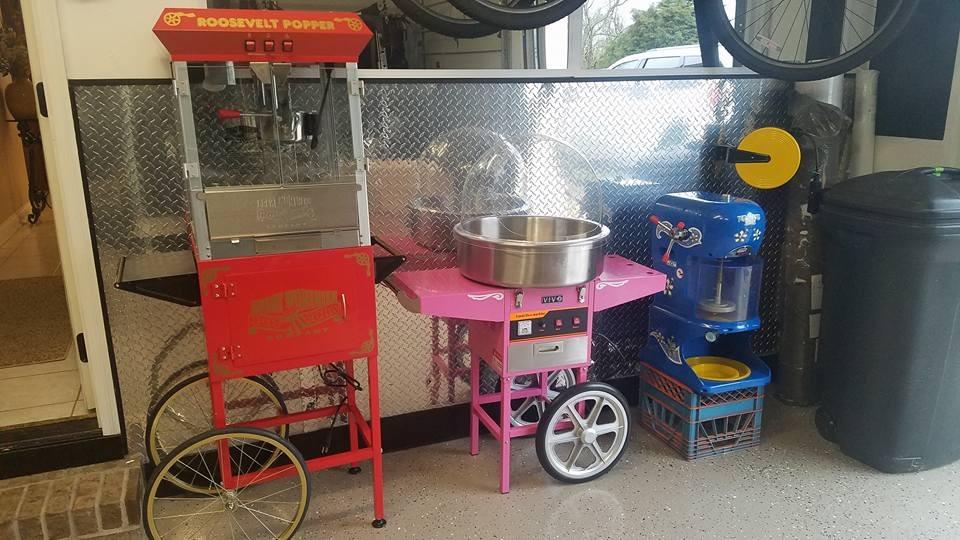 VIVO Pink 1030W Electric Cotton Candy Machine Cart, CANDY-V002 | Mobile Rolling Candy Floss Maker with 20 in Stainless Steel Bowl Sugar Scoop and Drawer, Easy Home or Commercial Use customer photo 1