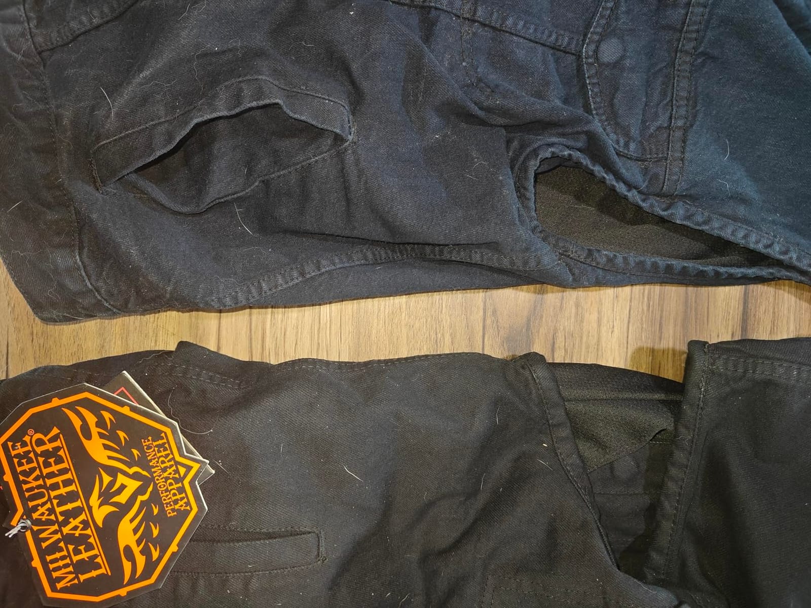 Milwaukee Leather MDM3000 Men's 'Brute' Concealed Snap Black Denim Club Style Vest w/Hidden Zipper customer photo 2