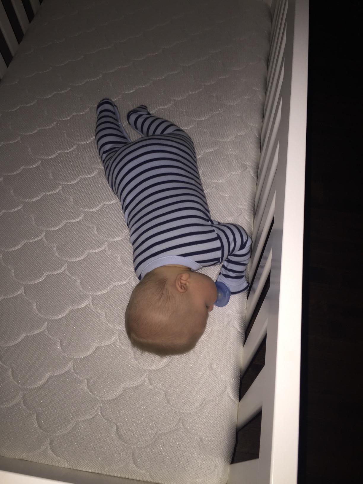 Newton Baby Crib Mattress & Toddler Bed, Breathable & Washable - White customer photo 2