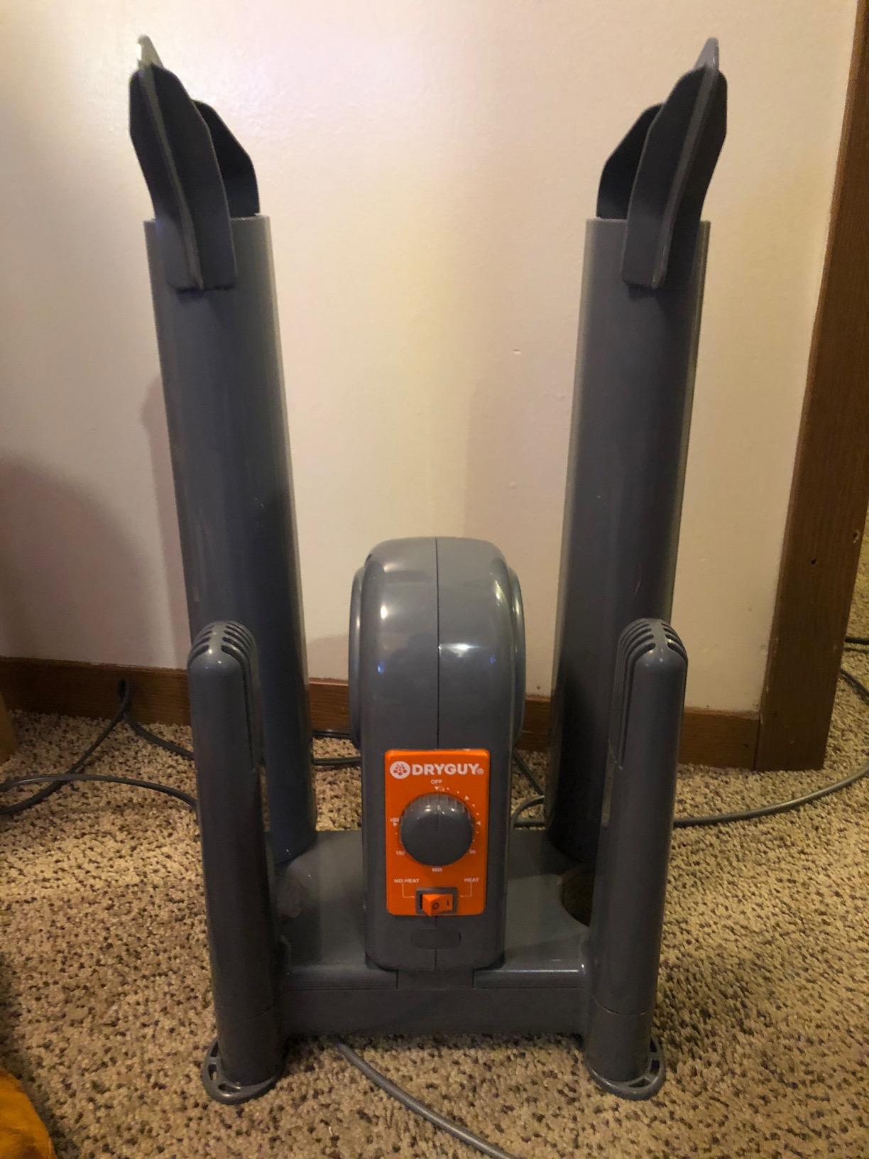 DryGuy Shoe, Boot, Garment & Gear Electric Dryer, Quick Drying for Ski, Work, Sports Equipment - Energy Efficient, Odor Eliminating Design, Home or Garage Use, 4 Port, Heat + Fan customer photo 2