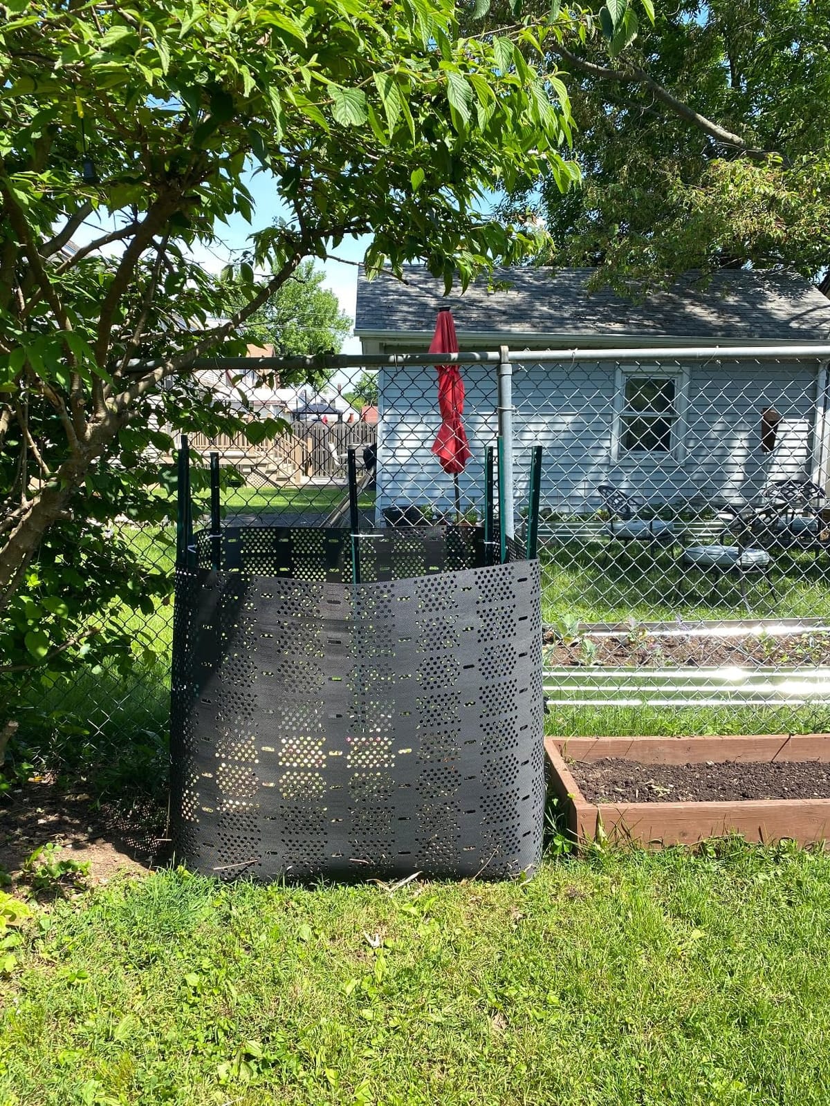 Geobin Compost Bin - 246 Gallon, Expandable, Easy Assembly, Made in the USA, Outdoor & Backyard Composter customer photo 2