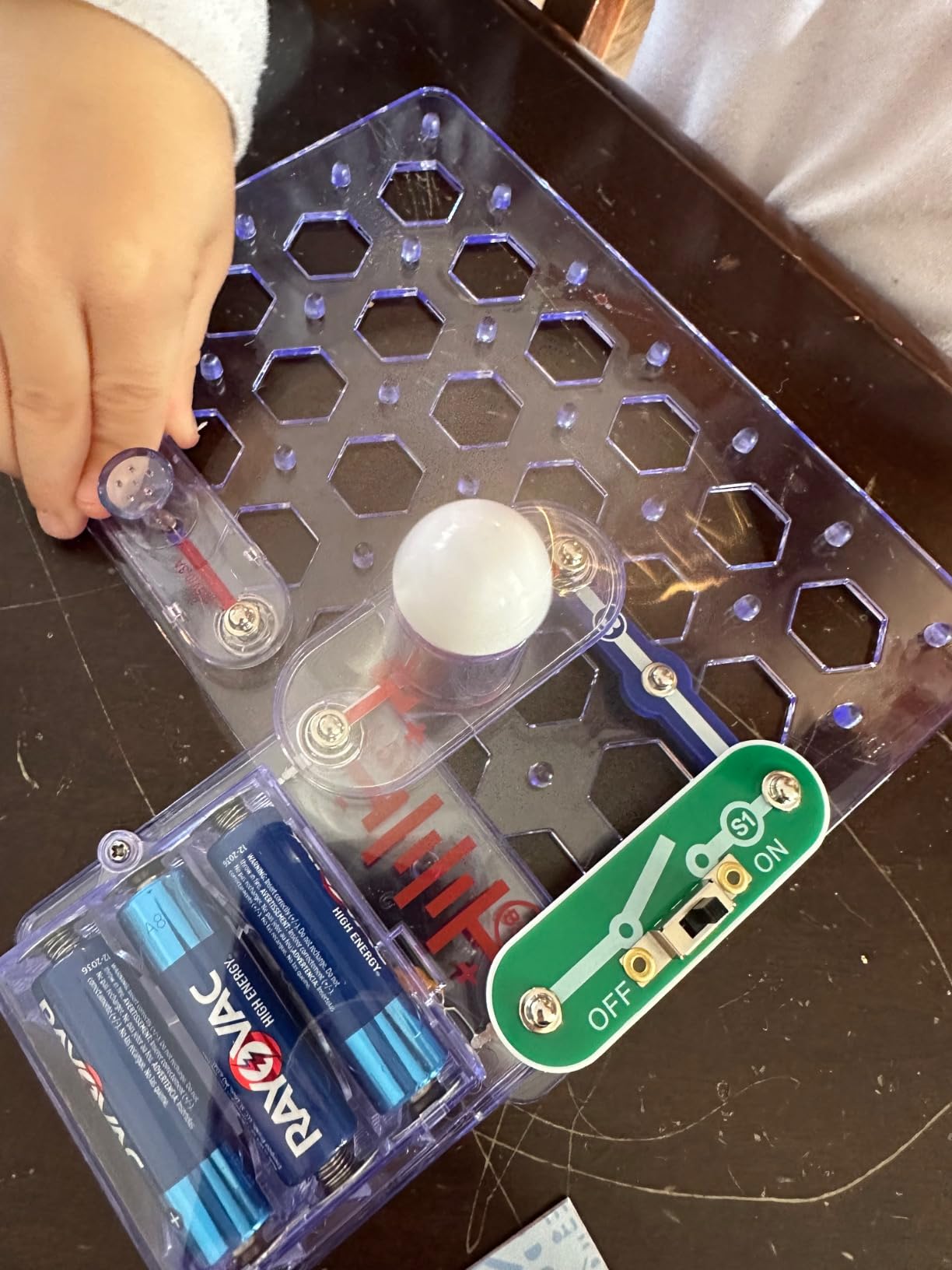 Snap Circuits Beginner, Electronics Exploration Kit, Stem Kit for Ages 5-9 (SCB-20) customer photo 1