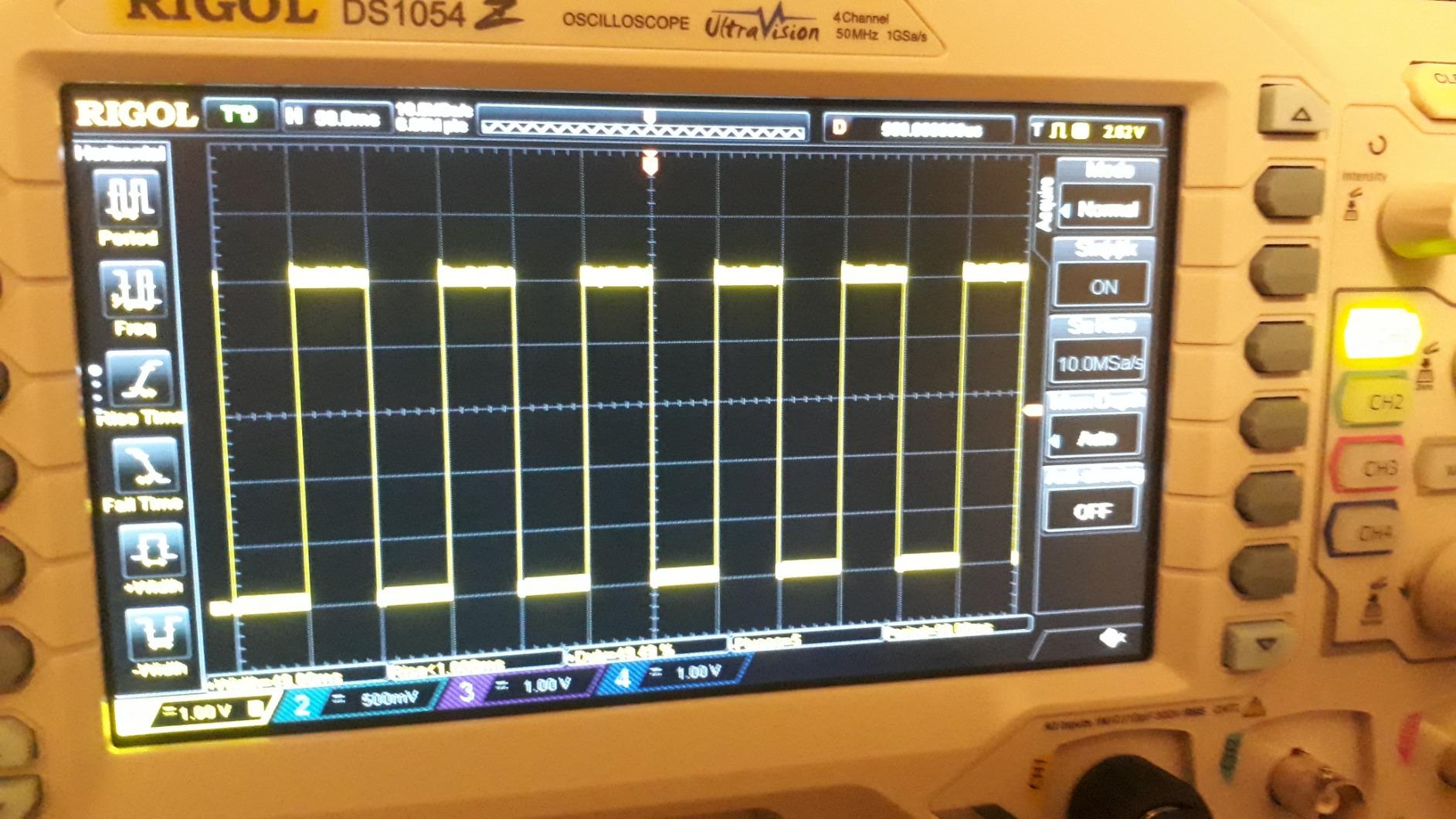 Rigol Digital Oscilloscope DS1054Z 50 MHz 4-Ch 1 GSa/s 24 Mpts 30,000 wfms/s UltraVision 7