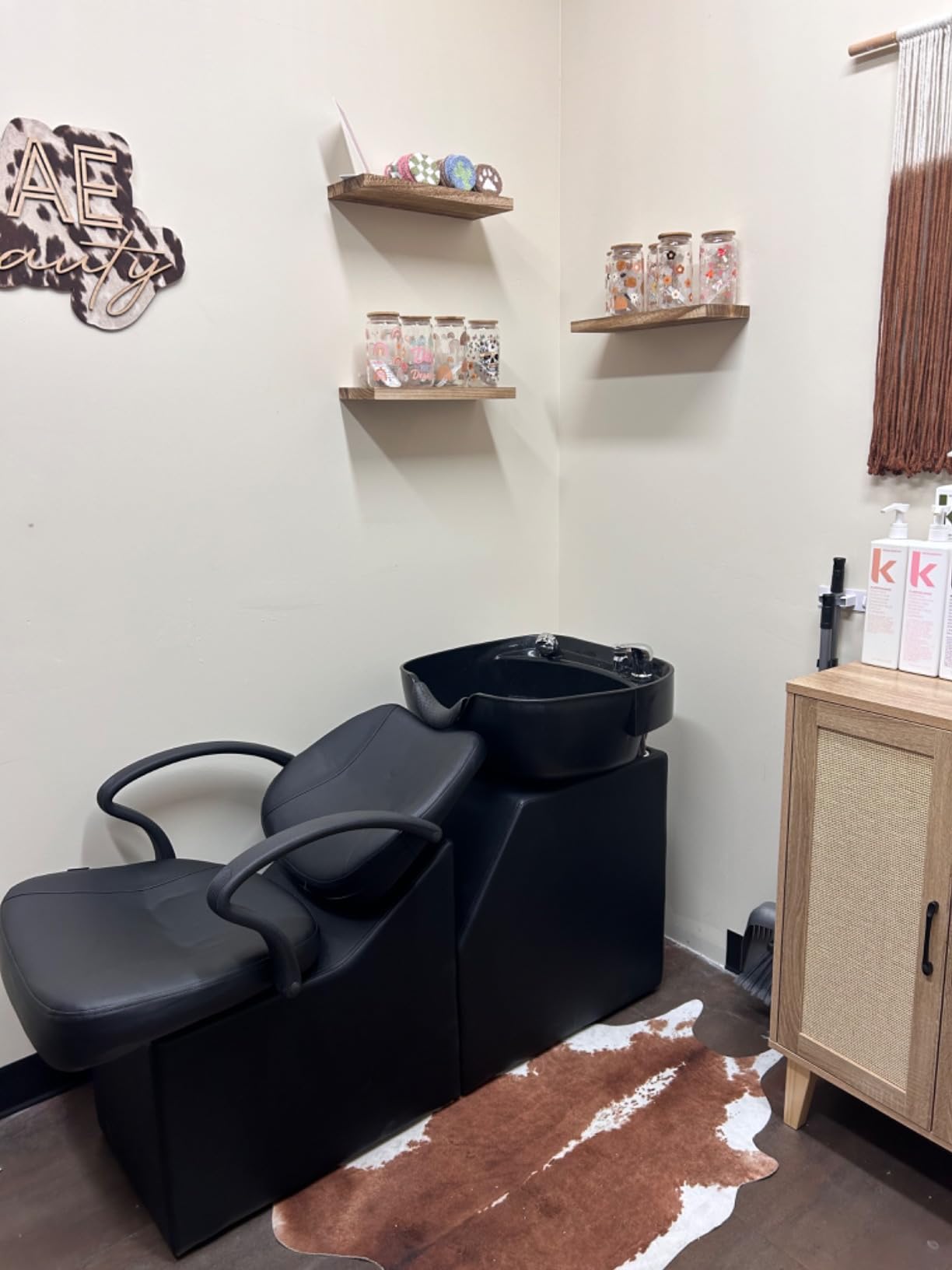 New Backwash Barber Chair ABS Plastic Shampoo Bowl Sink Unit Station Spa Salon Equipment customer photo 1