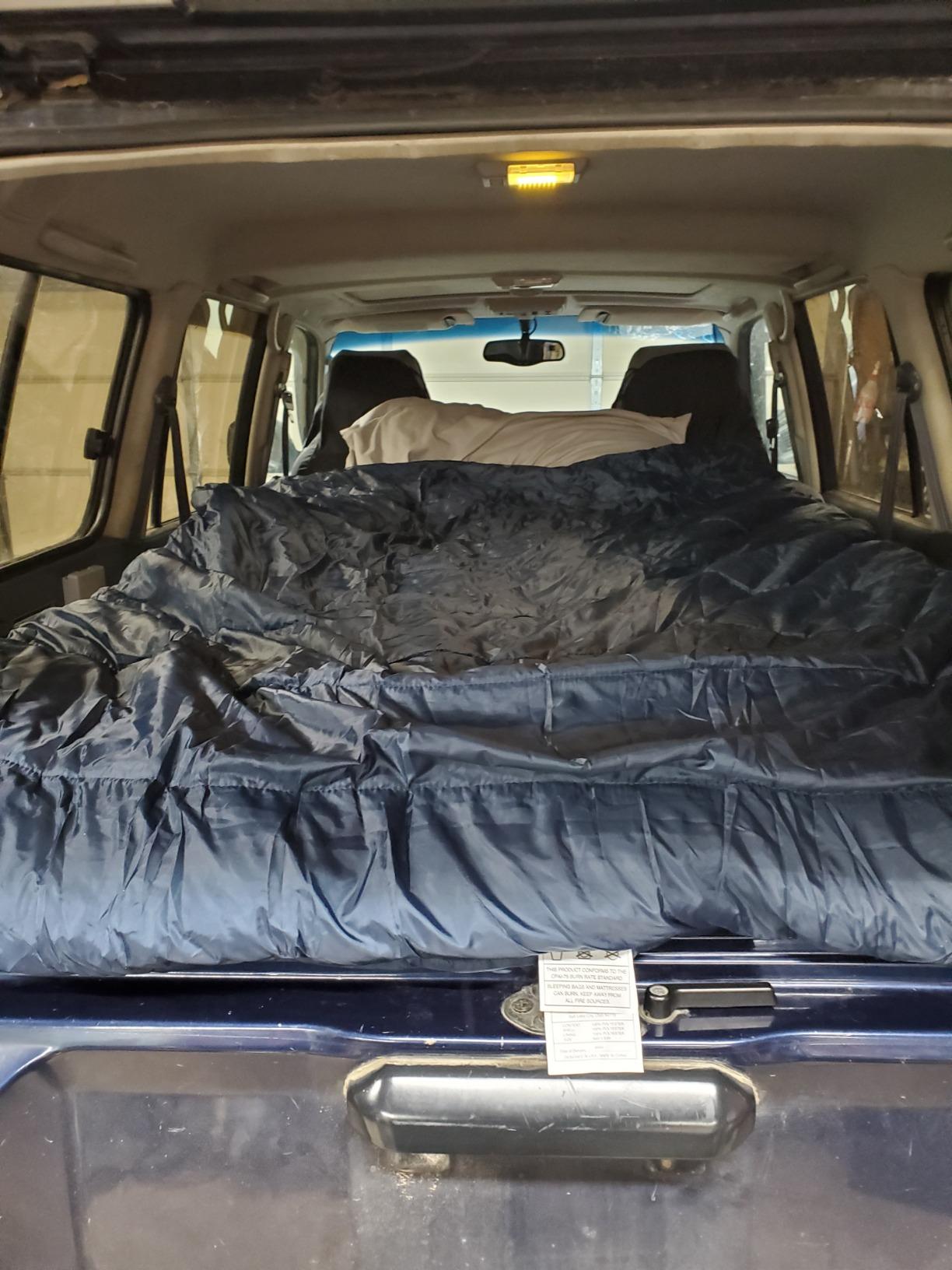 Teton Mammoth Queen Size Double Sleeping Bag- A Warm Bag the Whole Family can Enjoy - Great for Camping, Hunting and Base Camp. Compression Sack Included customer photo 1