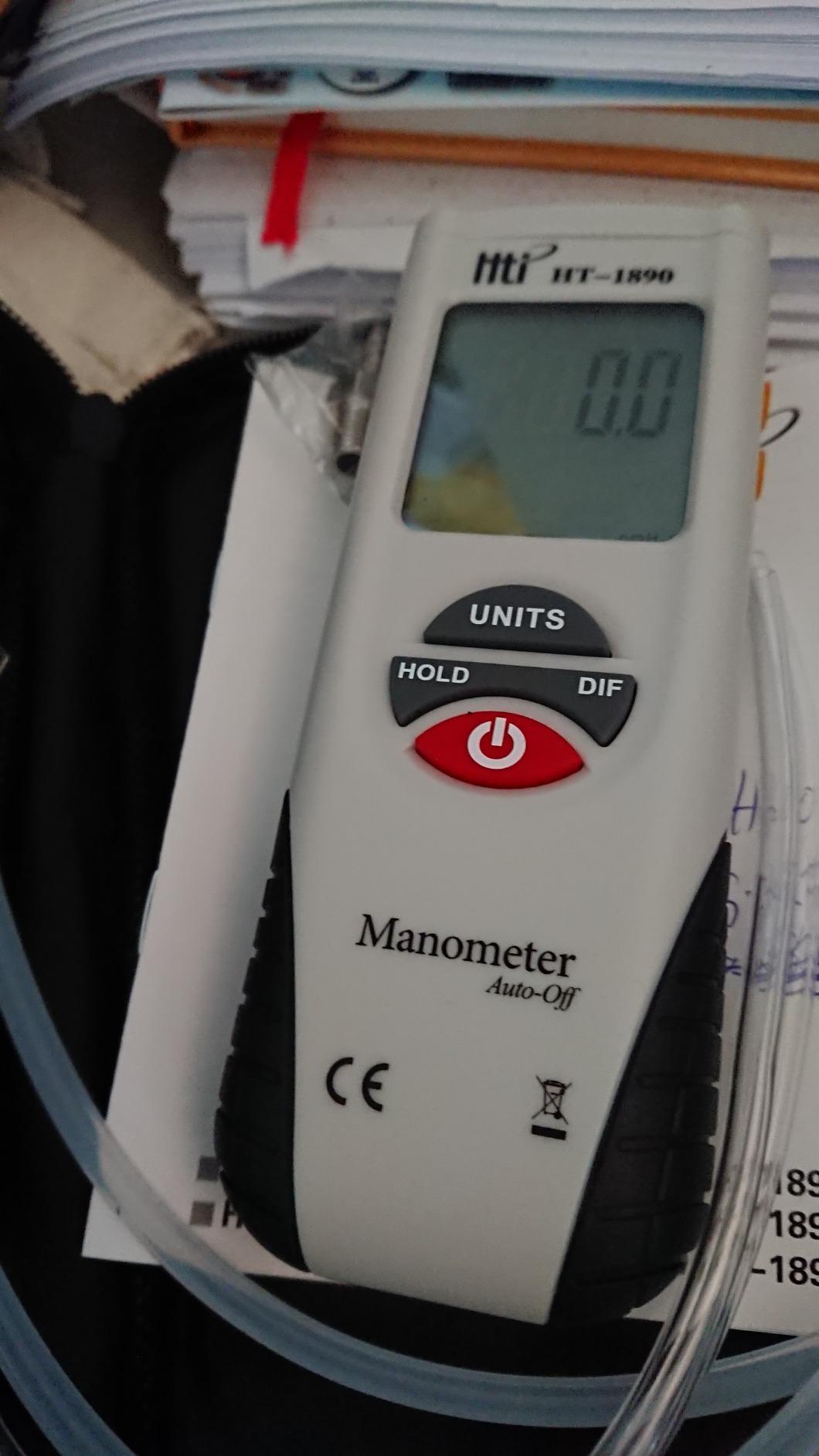 Manometer, RISEPRO Digital Air Pressure Meter and Differential Pressure Gauge HVAC Gas Pressure Tester customer photo 1