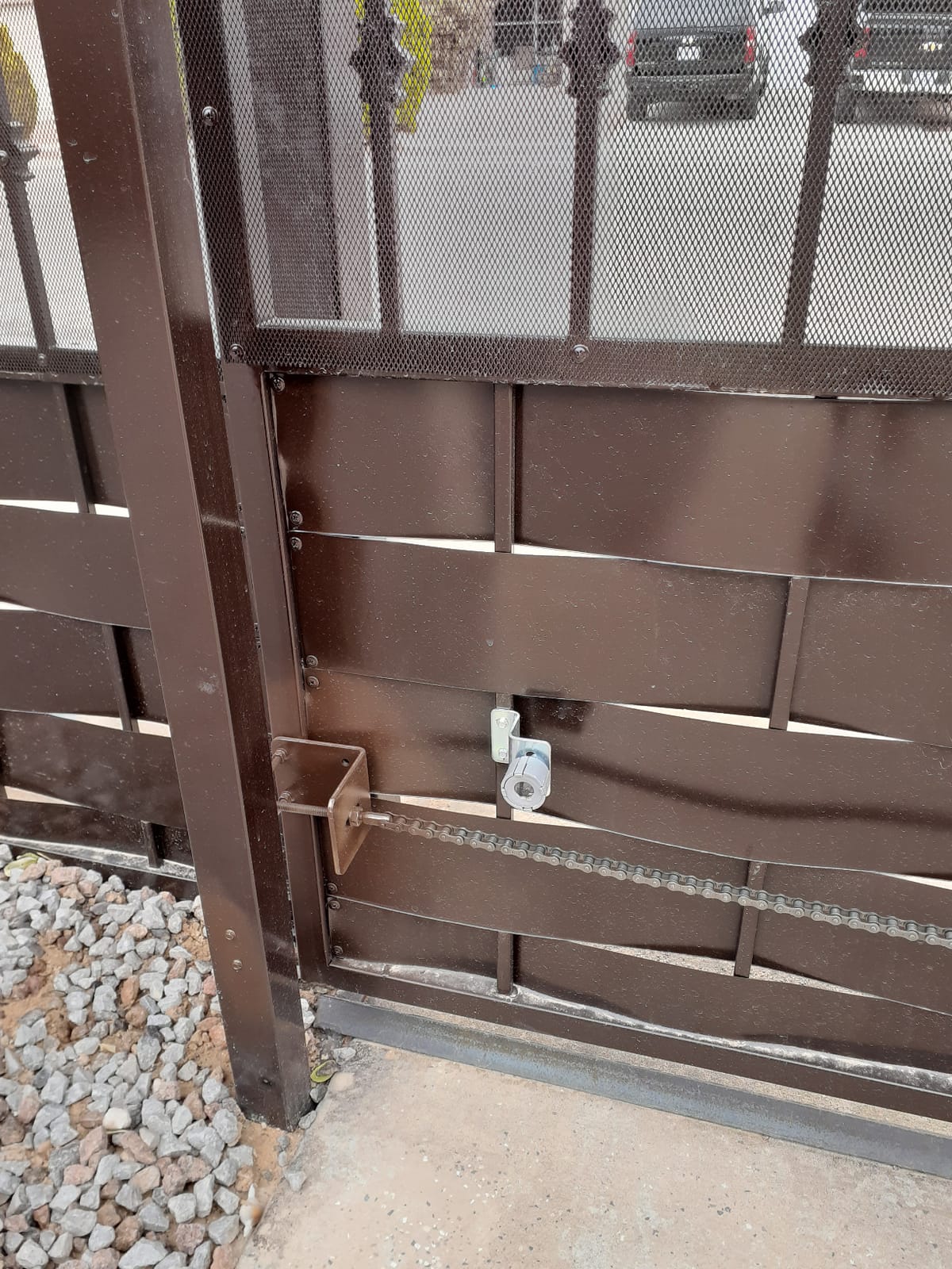 CO-Z Automatic Sliding Gate Opener 1400 lb 40 ft Gates 110V Chain Drive customer photo 2