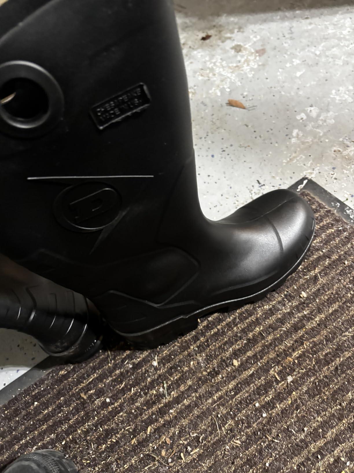 DUNLOP Durapro Steel Toe Safety Boots, Dark Blue, Size 9 customer photo 1
