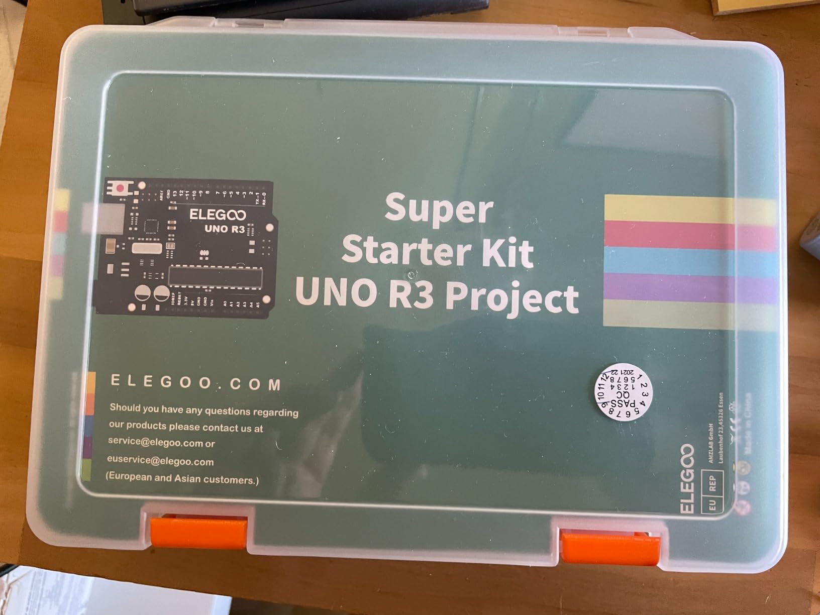 ELEGOO UNO R3 Project Super Starter Kit with PDF Tutorial for Beginners, 22+ Hands-on Projects, Upgraded Starter Kits with Power Supply, STEM, DIY Basic Circuit Building customer photo 2