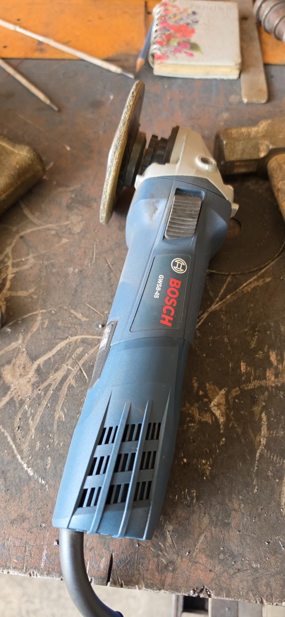 Bosch GWS8-45 4-1/2 In. Angle Grinder customer photo 1