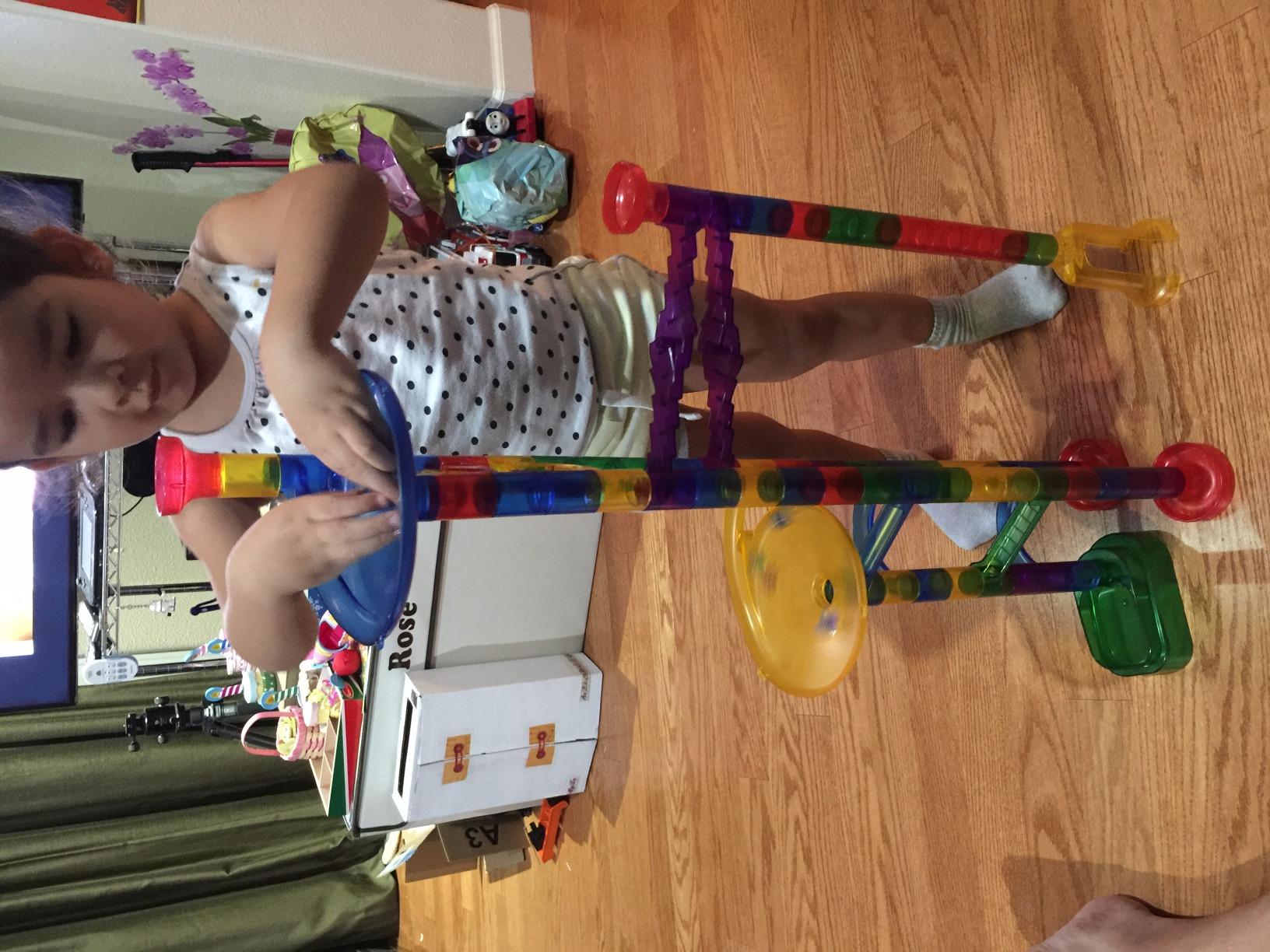 Marble Genius Marble Run Extreme Set, 300 Translucent Pieces, STEM Toy customer photo 1