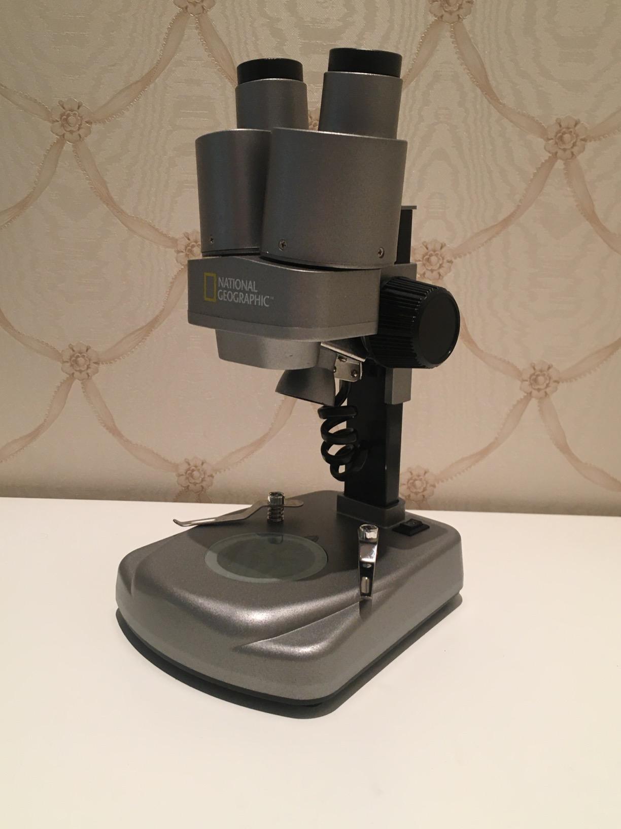 National Geographic Dual LED Kids Microscope - 50+ pc Science Kit with 10 Prepared Slides & 10 DIY Blank Slides, Biology Experiment Activity, Microscope Kit for Kids 8-12 (Amazon Exclusive) | Dual LED Illumination, 10 Prepared Slides, 10 Blank Slides, 50+ Pieces, Biology Experiments, STEM Learning, Birthday Gift customer photo 1