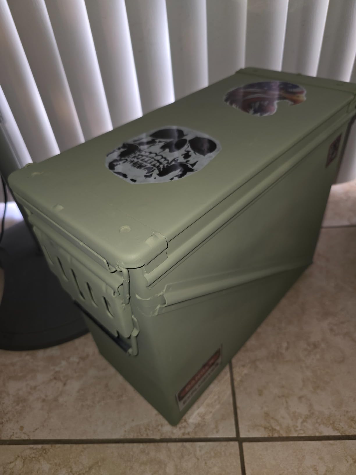 Ammo Can Man Metal Ammo Storage Box Holder Box (Olive Drab Green) - M548 20 | Waterproof Tool Boxes for Ammo & Emergency Supplies customer photo 2