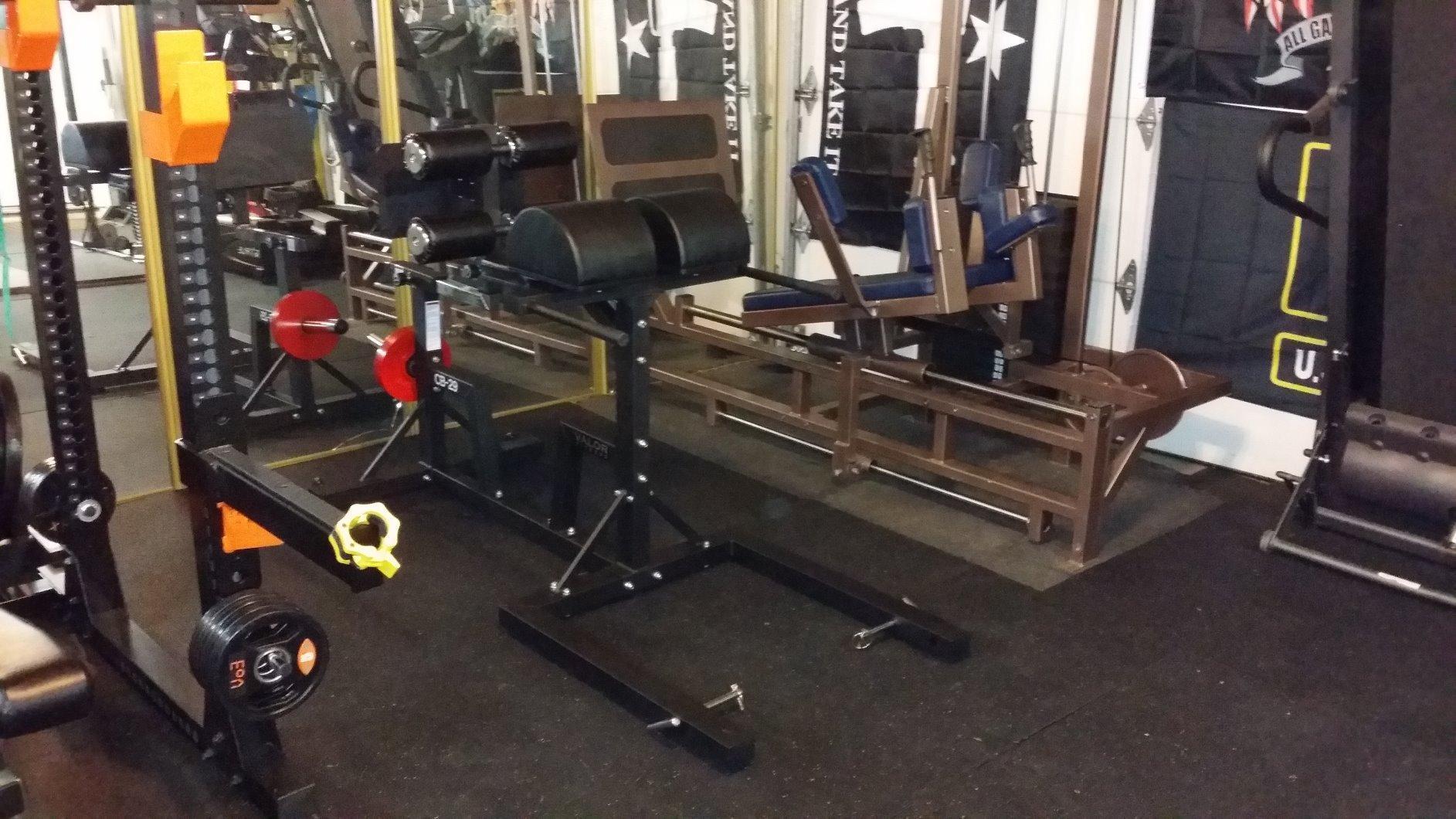 Valor Fitness Adjustable Glute Ham Developer GHD Machine, Back Extension and Hip Extension Trainer with Band Pegs, Plate Storage and Wheels for Core, Glute, Hamstring and Lower Back Strength Training customer photo 2