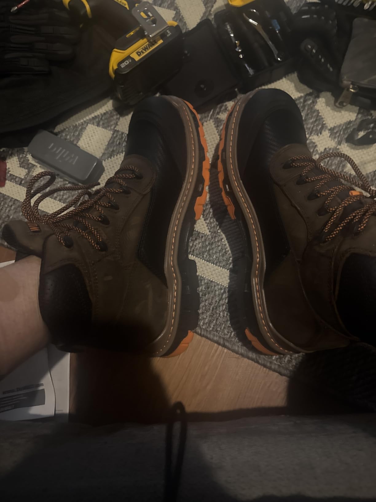 Wolverine Men's Overpass Composite Toe Waterproof Work Boots customer photo 2