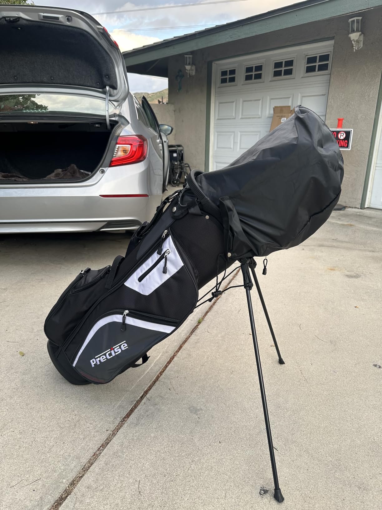 Precise M5 - Men's Complete Golf Club Set | 14-Piece, 460cc Titanium Driver, Fairway Wood & Hybrid, Irons Through Wedge, Putter, Stand Bag, Left/Right customer photo 1