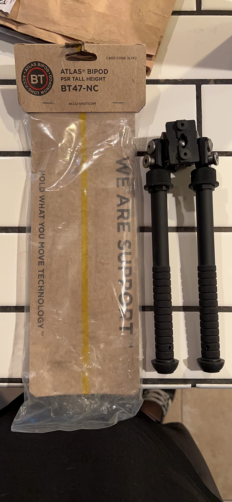Atlas BT47-LW17 PSR Atlas Bipod: Tall with ADM 170-S Lever customer photo 2