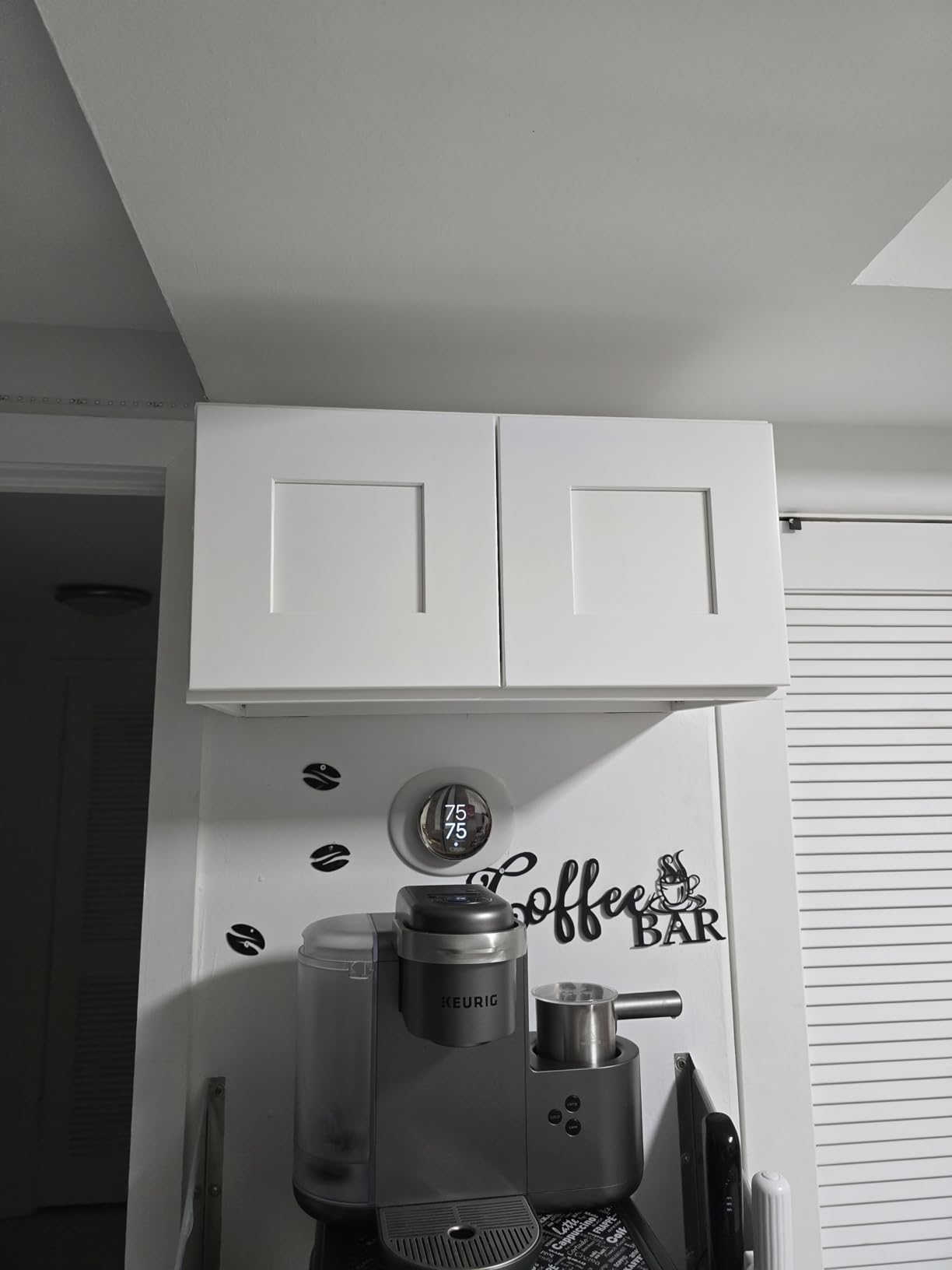 Design House Brookings Kitchen Bridge Cabinet, Soft-Close Doors, Shaker Style, Solid Wood Face & Door Frame, Finished Interior, Easy-To-Assemble, White, 30.0 in. W x 12.0 in. H x 12.0 in. D customer photo 2