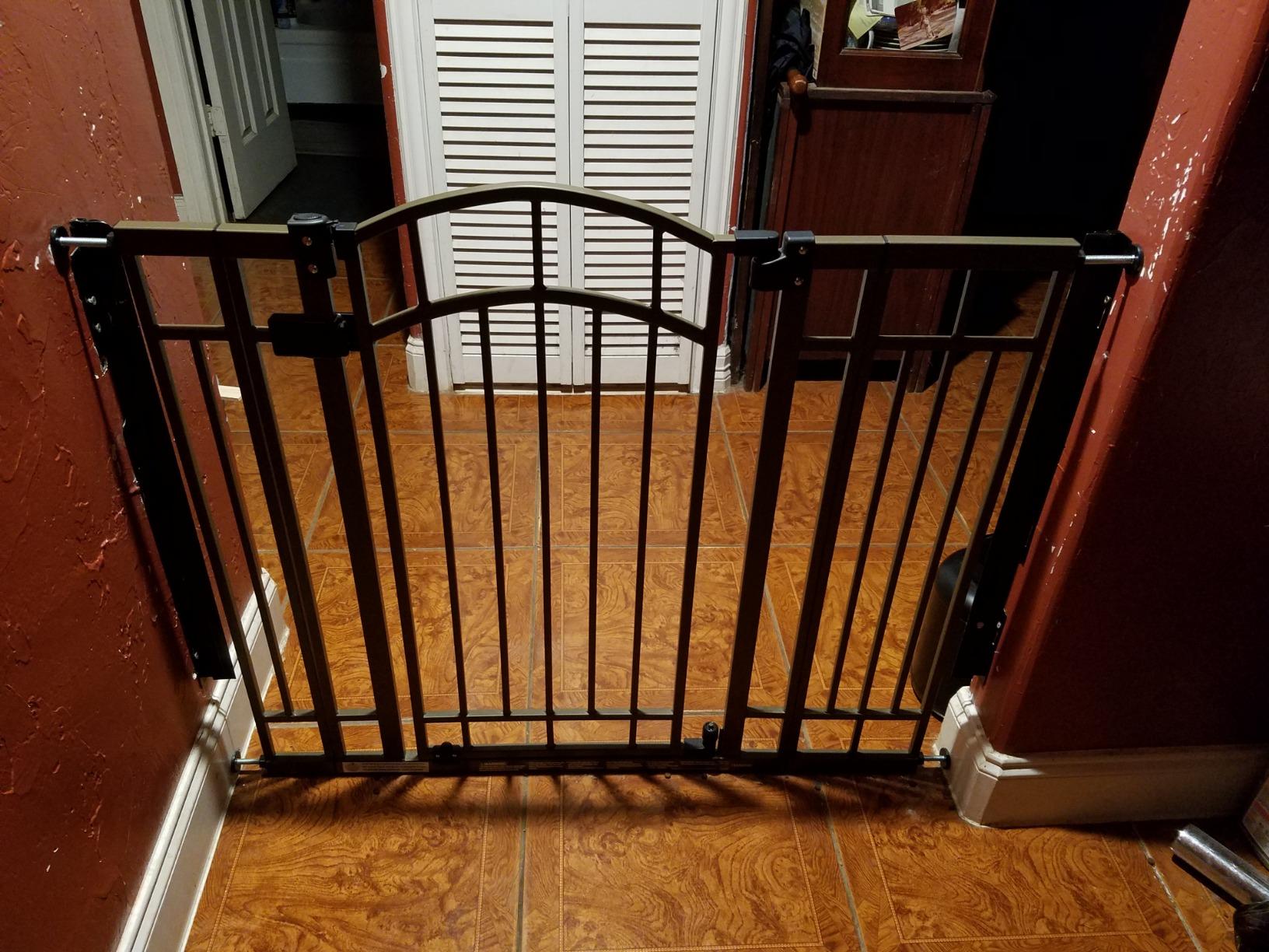 Ingenuity Decorative Panel Tall Baby Gate & Dog Gate, 28