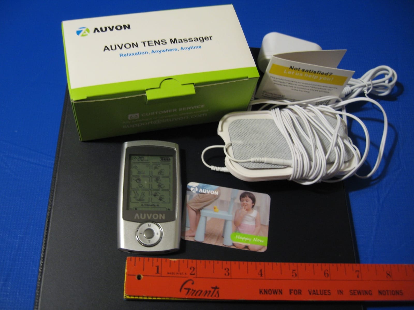 AUVON 24 Modes TENS Unit Muscle Stimulator for Pain Relief, Premium Pads customer photo 1