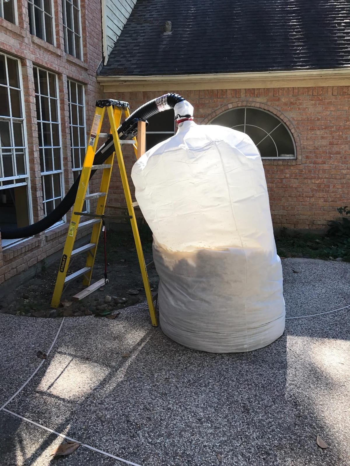 Heavy Duty Insulation Vacuum Bags by RAM - Size 6 ft x 4 ft - Holds EST 75 Cubic Feet - Low Dust Bag (10) customer photo 2