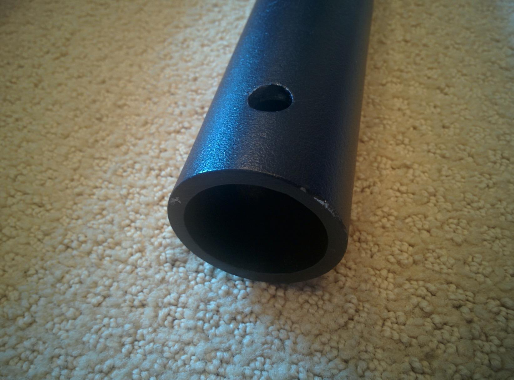 Titan Fitness Axle Barbell, Fat Grip Strength Training, Olympic Bar, Powder-Coated Steel customer photo 2
