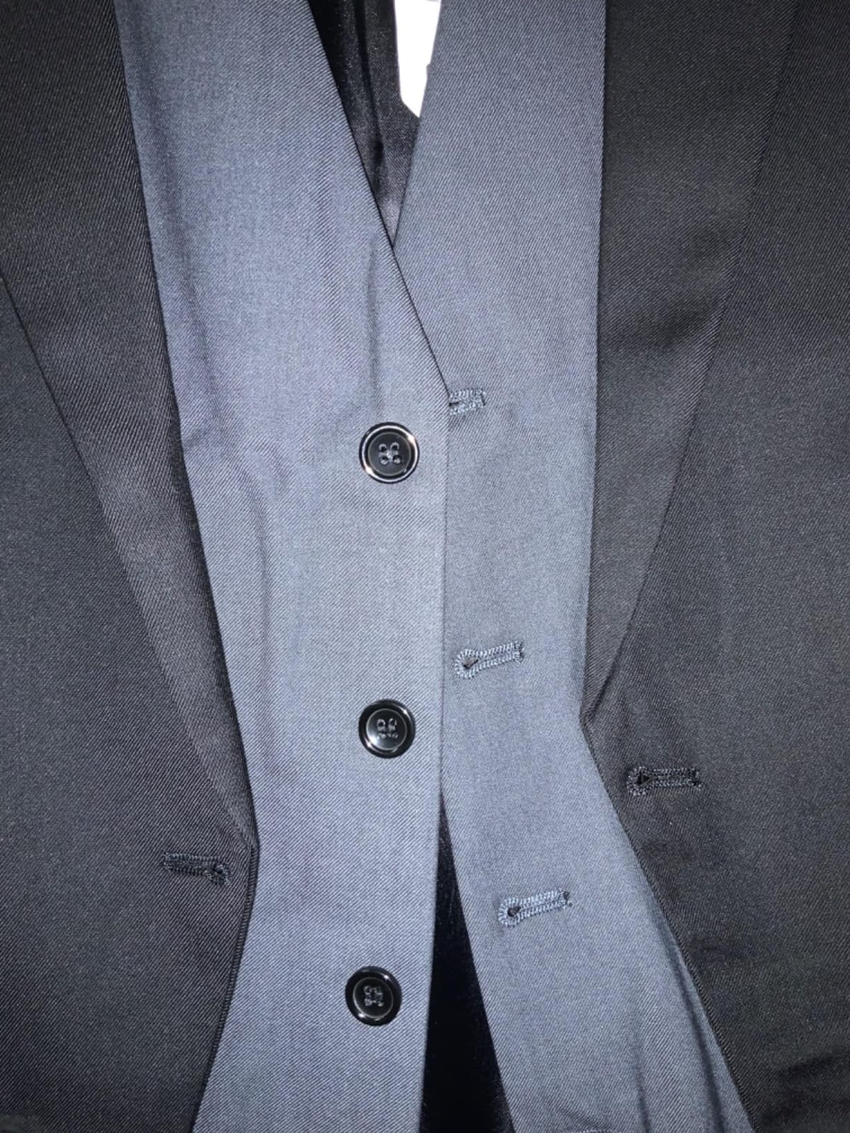 COOFANDY Men's Layered Suit Vest Business Dress Vests Formal Wedding Waistcoat Slim Fit customer photo 1