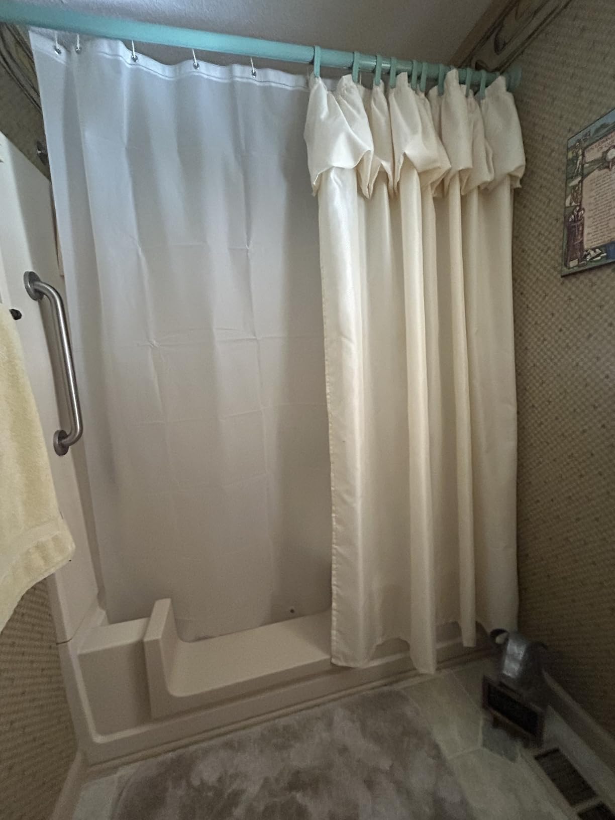 CleanCut Step Tub Conversion Kit, White, Large | Converts an existing bathtub into a safer step-through entry. customer photo 1