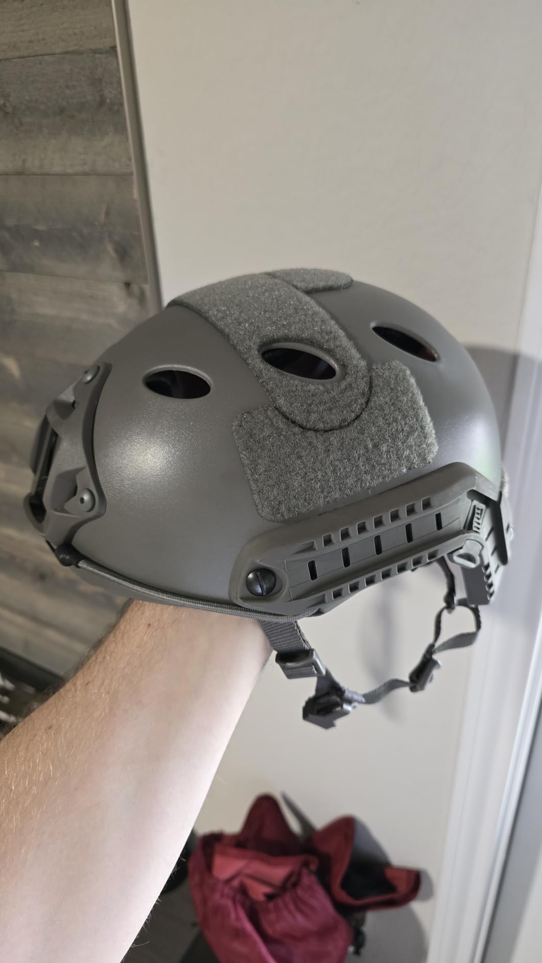 DLP Lightweight Tactical Bump Helmet - ImpaX Extreme High Cut Fast Helmet w/Enhanced Ventilation, OPS Core Style MICH/ACH Military Airsoft Helmet w/NVG Mount & Accessories customer photo 2