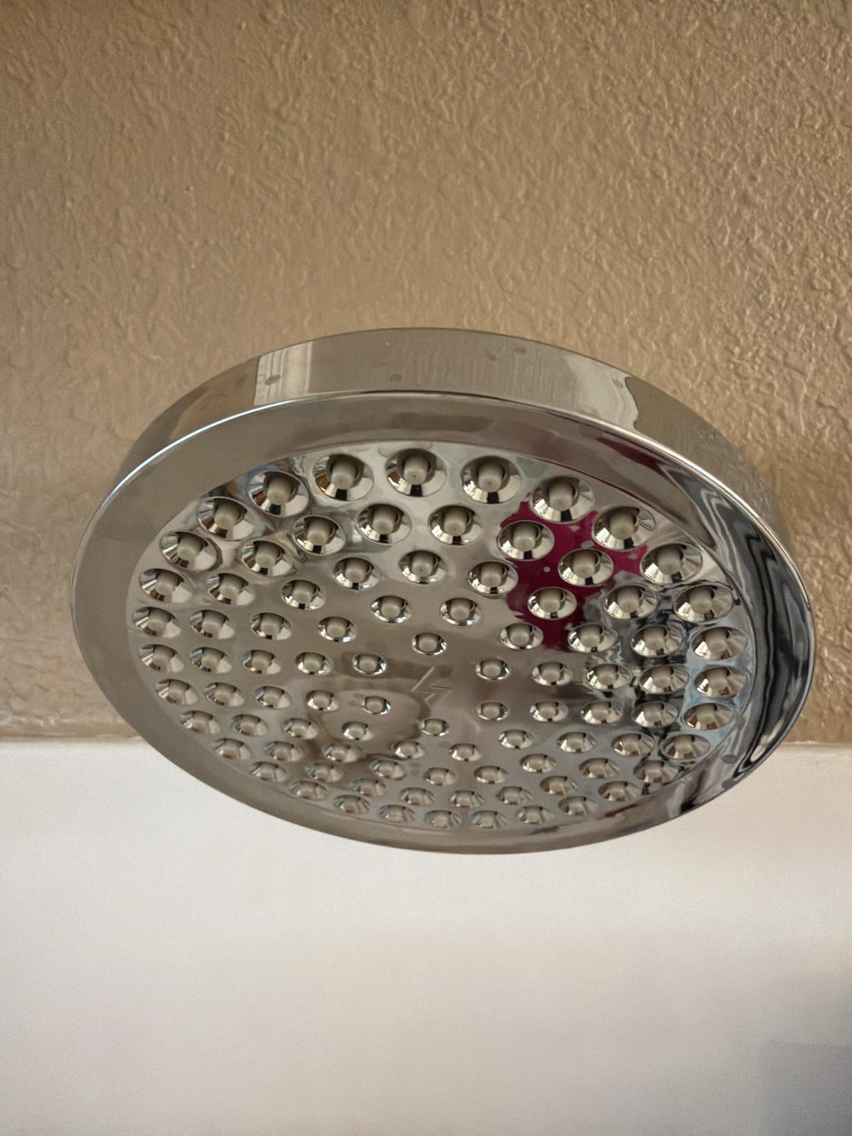 SparkPod Rain Shower Head, 6 Inch Round, Luxury Polished Chrome Finish customer photo 2