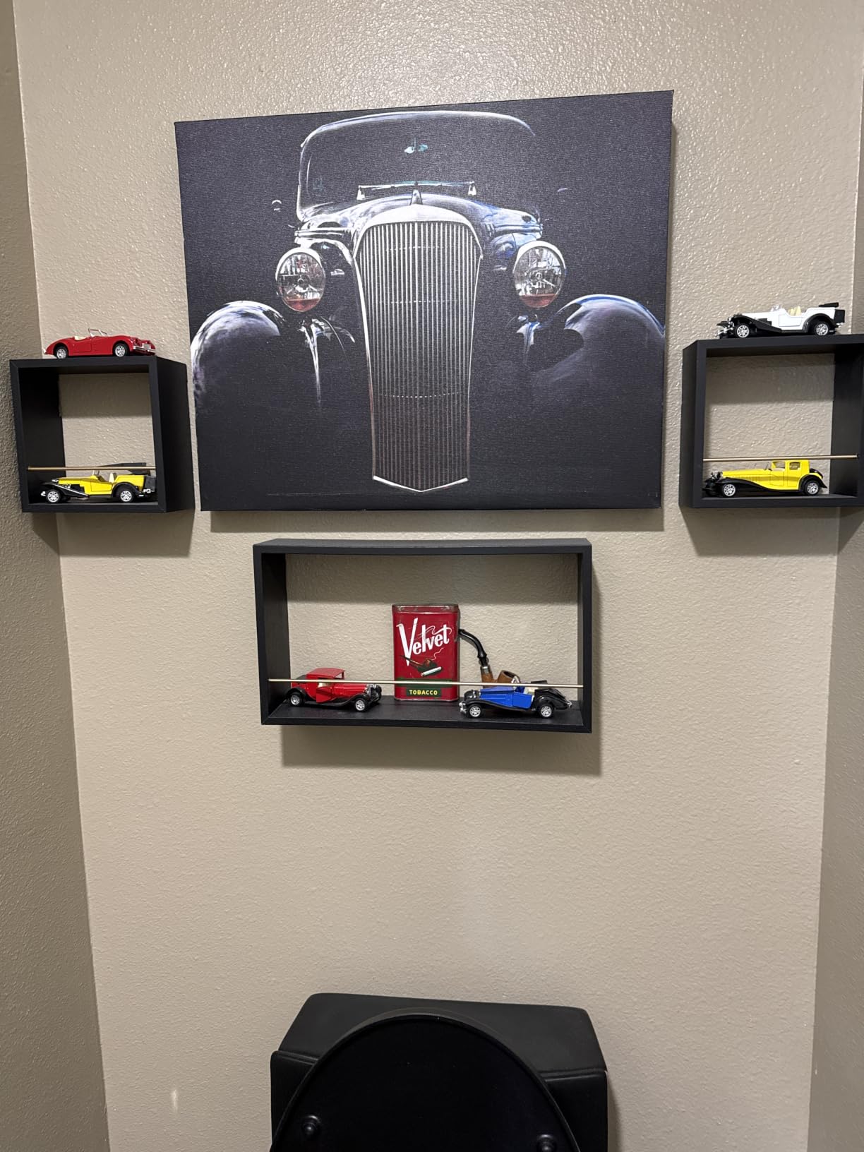 6 Pack - Diecast Cars Antique Classic American Vehicles with Pullback Action and Openable Doors, Collectible Vintage Retro Model Cars Toy for Display and Gifts for Kids (1:32 Scale) customer photo 1
