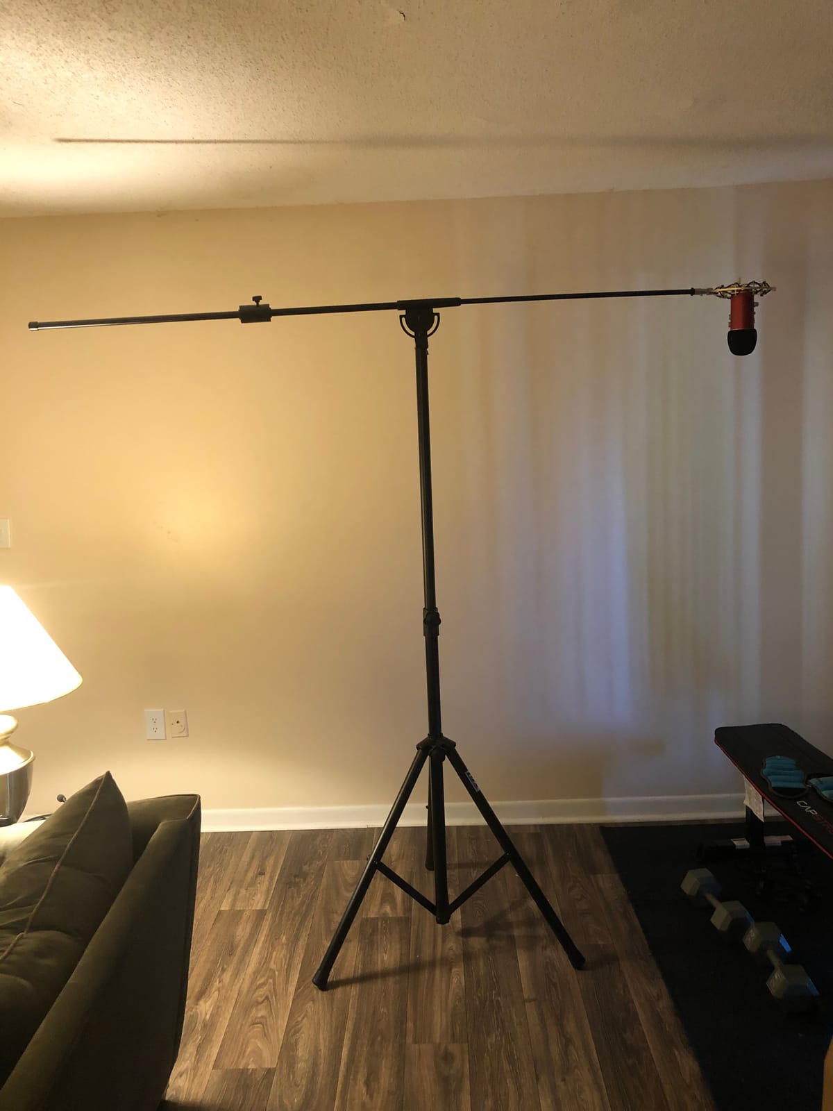 LyxPro SMT-1 Professional Microphone Stand Heavy Duty 93