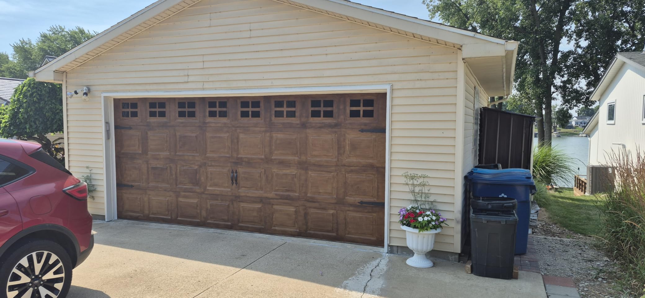 Giani Wood Look Paint Kit for Garage Doors (English Oak) customer photo 1