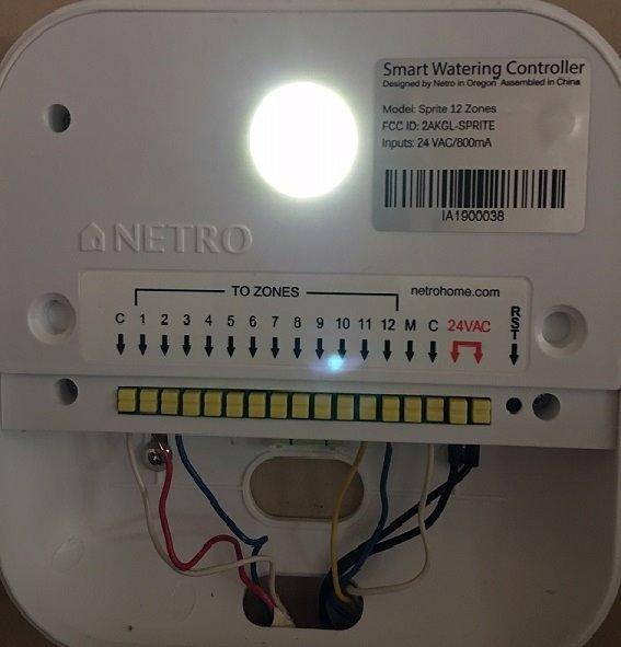 Netro Sprite 6 Zone Smart Sprinkler Controller for Lawn 2.4G WiFi App-Based customer photo 1