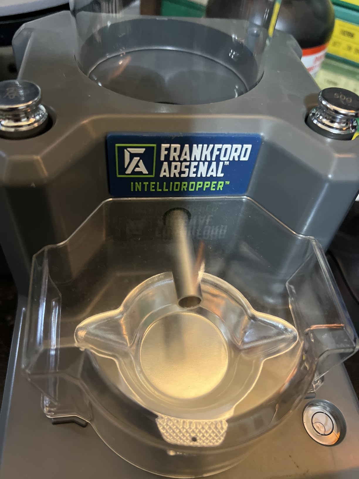 Frankford Arsenal Intellidropper Electronic Powder Measure with LCD Display and Free Reloading Database App customer photo 2