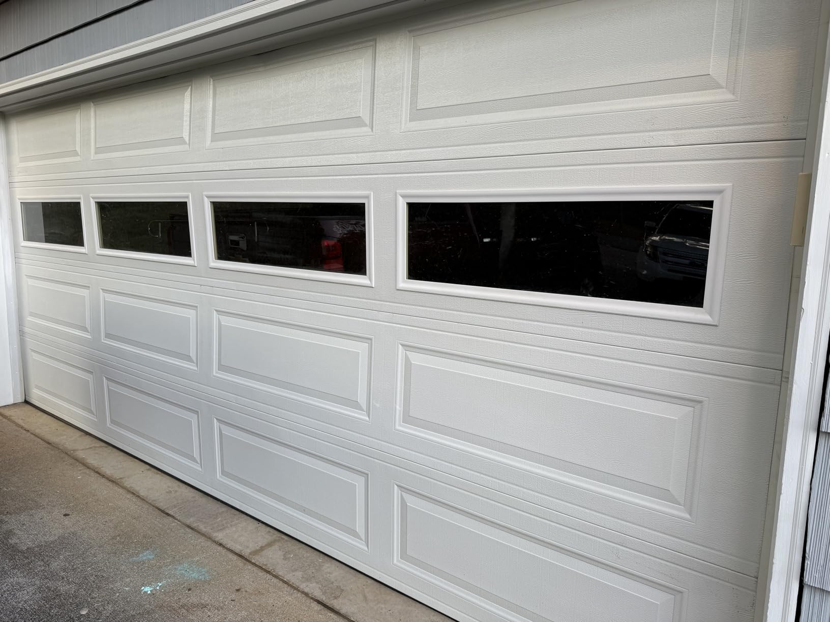 Magnetic Decorative Garage Door Curb Appeal Faux Hinges Handles Hardware Kit Color Black customer photo 2