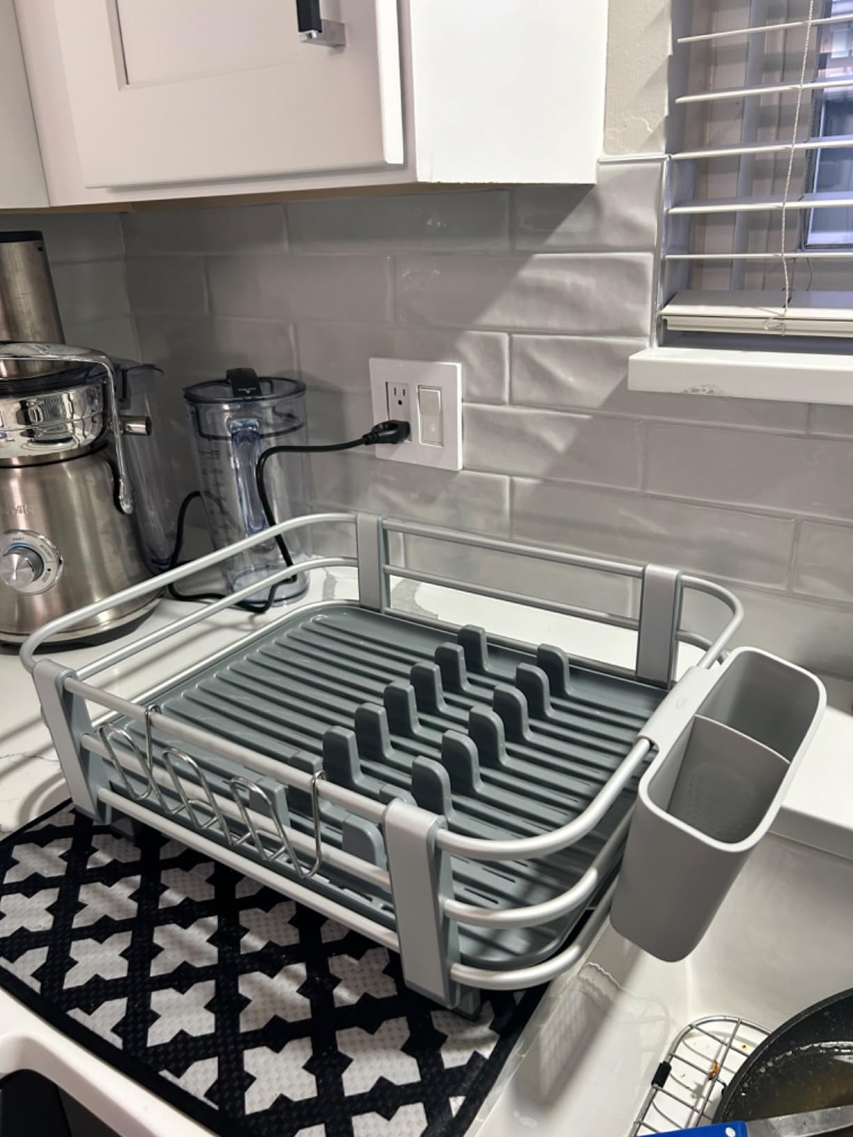 OXO Good Grips Rustproof Aluminum Dish Rack customer photo 1