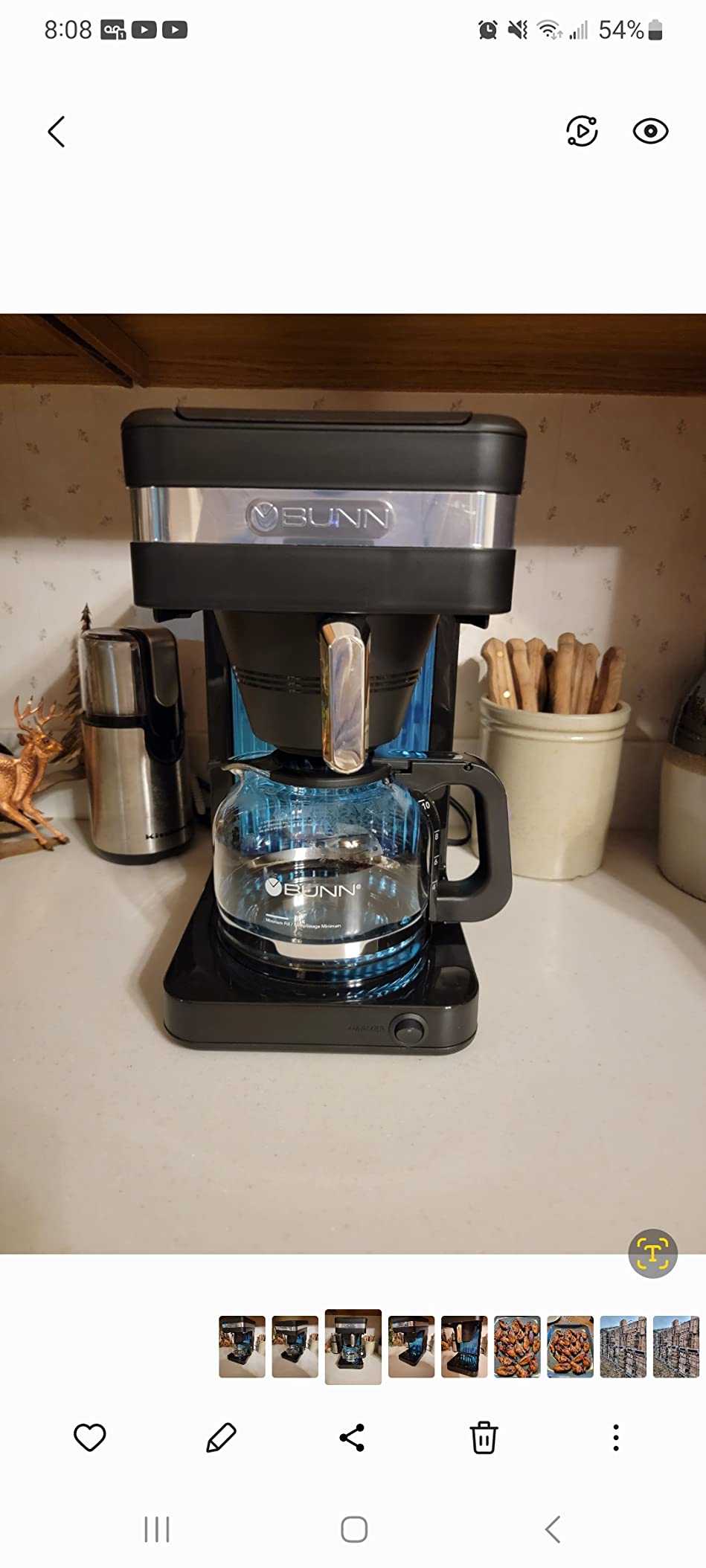 BUNN CSB2B Speed Brew Elite 10-Cup Coffee Maker, Black/SST customer photo 2