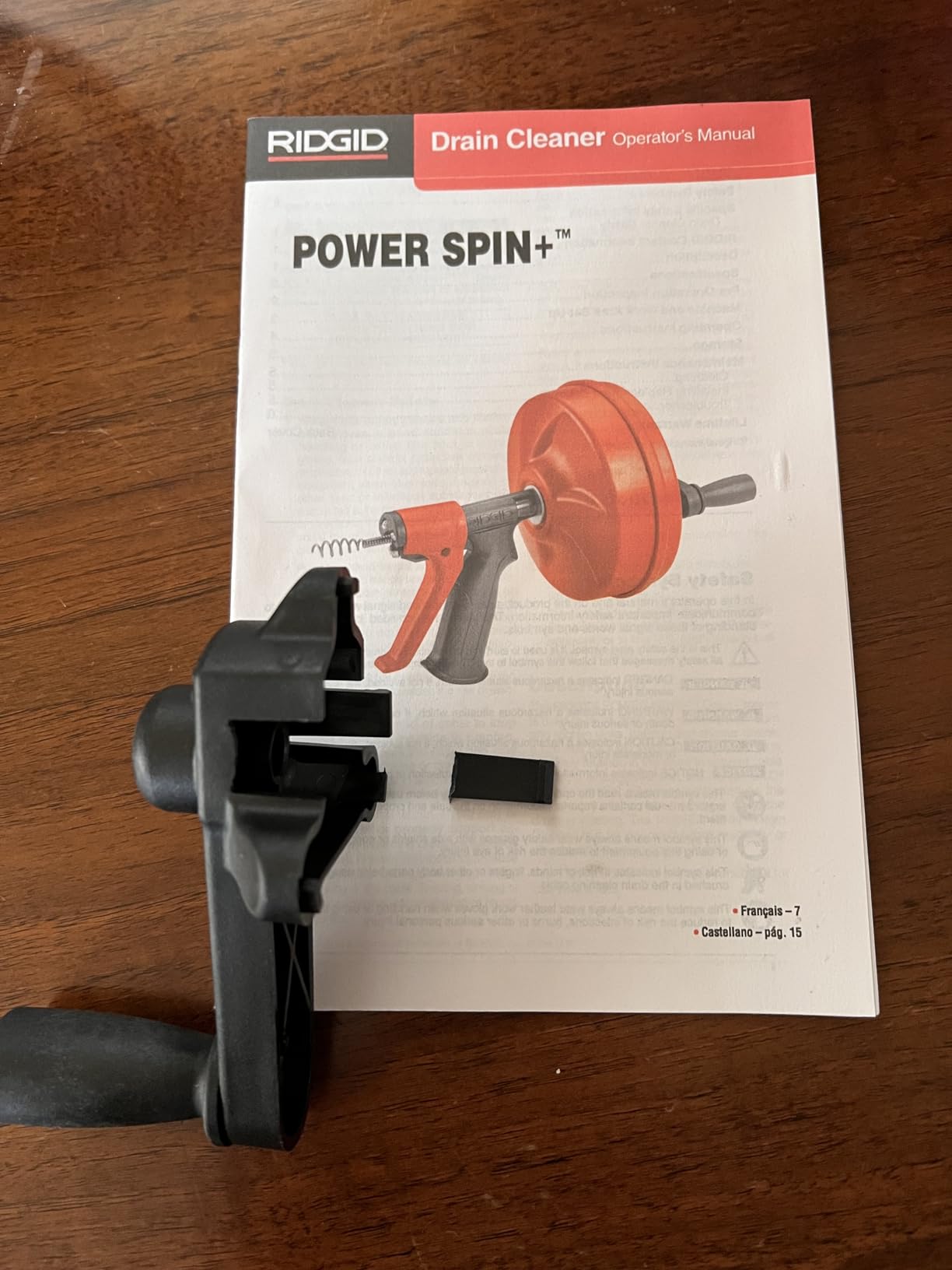 Ridgid 57043 POWER SPIN+ Power Spinner Drain Cleaner customer photo 2