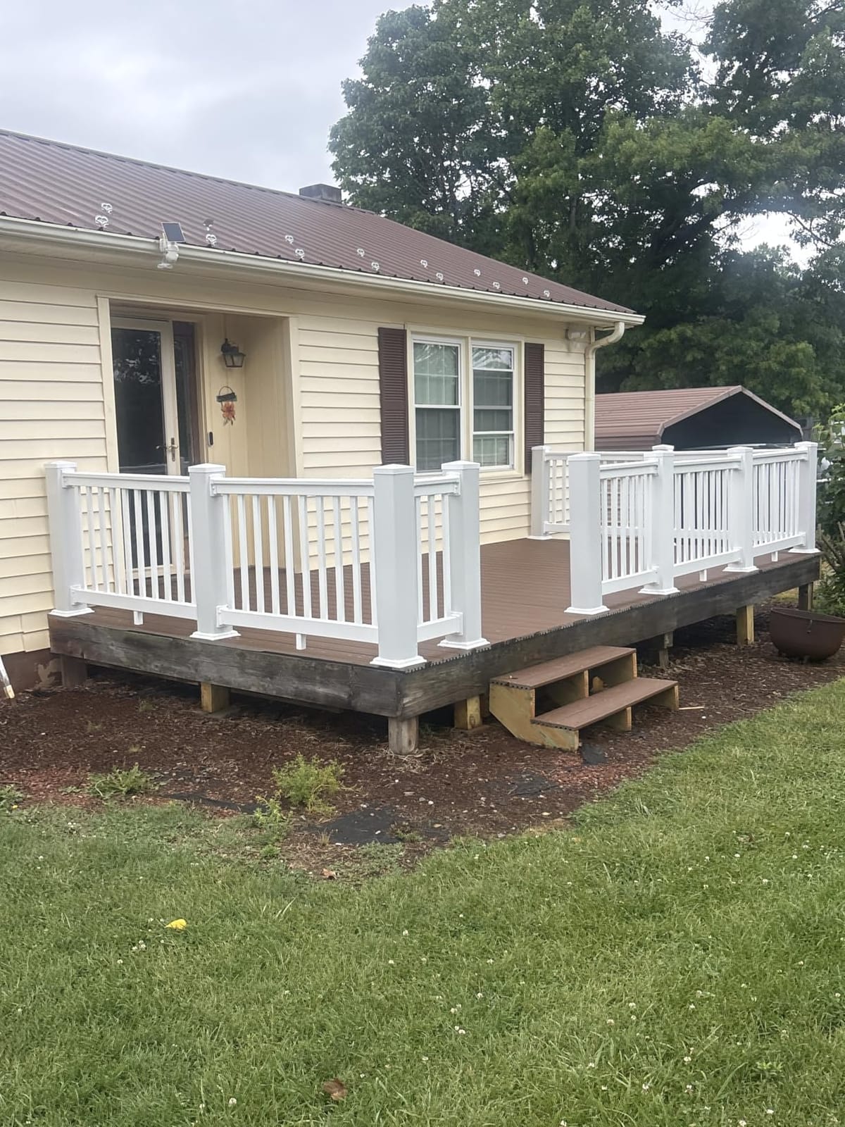 Weatherables Yorkshire Stair and Deck Railing Kit - Vinyl Railing Kit for Decks, Porches, Balconies, and More, Versatile Stair Railing Outdoor (White, 36