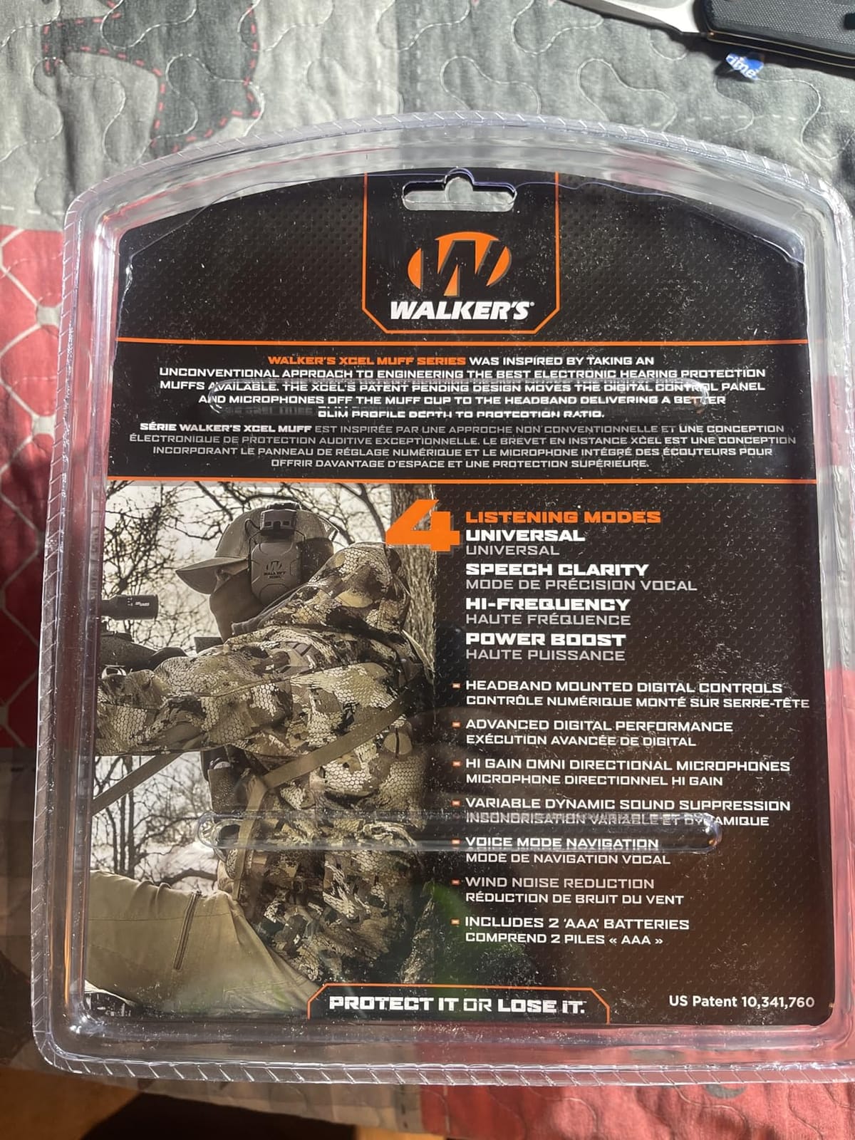 Walker's XCEL Digital Electronic Hearing Protection Earmuffs with Bluetooth & Voice Clarity customer photo 2
